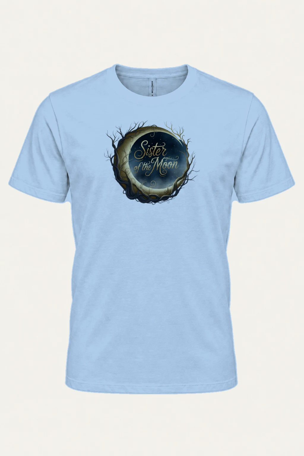 "Sister of the Moon" Heavyweight Unisex Crewneck T-shirt | Gildan 5000