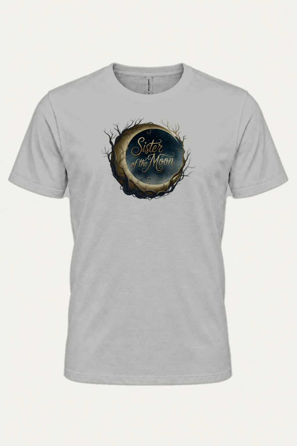 "Sister of the Moon" Heavyweight Unisex Crewneck T-shirt | Gildan 5000