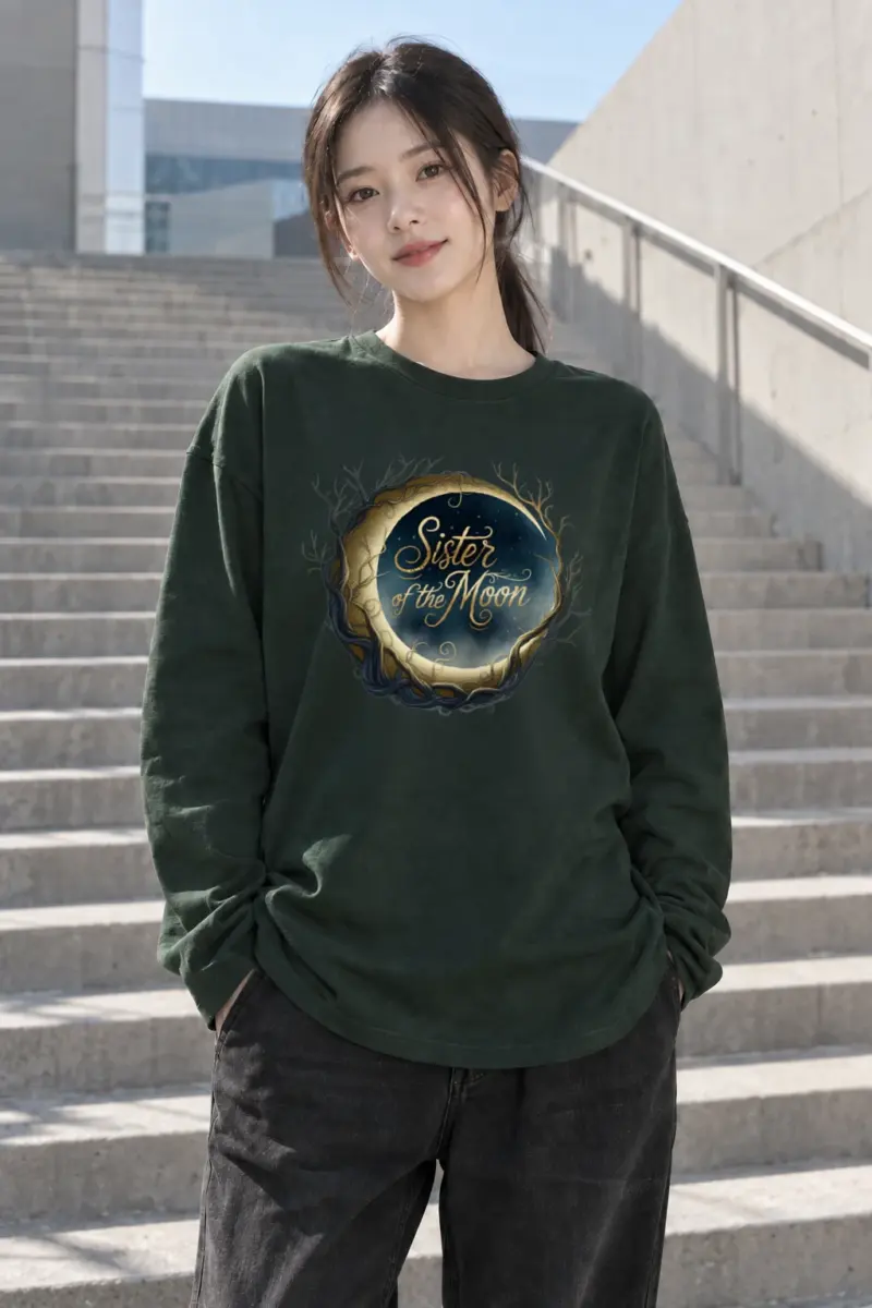 "Sister Of The Moon" Unisex Longsleeve T-shirt