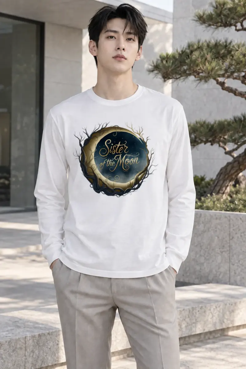 "Sister Of The Moon" Unisex Longsleeve T-shirt | Gildan 2400