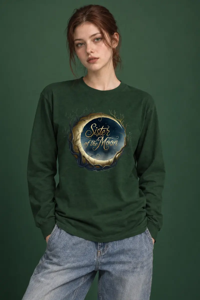 "Sister Of The Moon" Unisex Longsleeve T-shirt