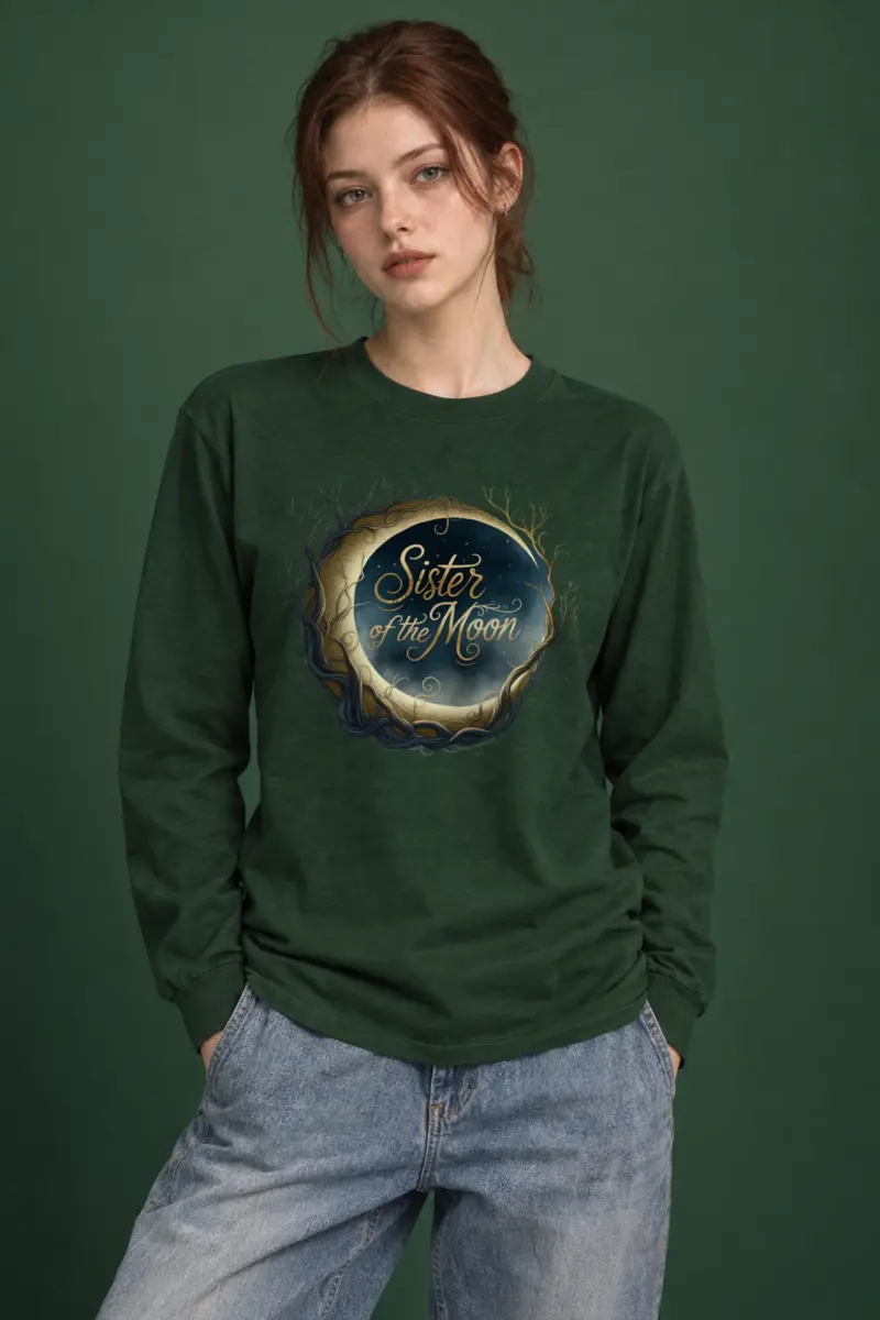 "Sister Of The Moon" Unisex Longsleeve T-shirt