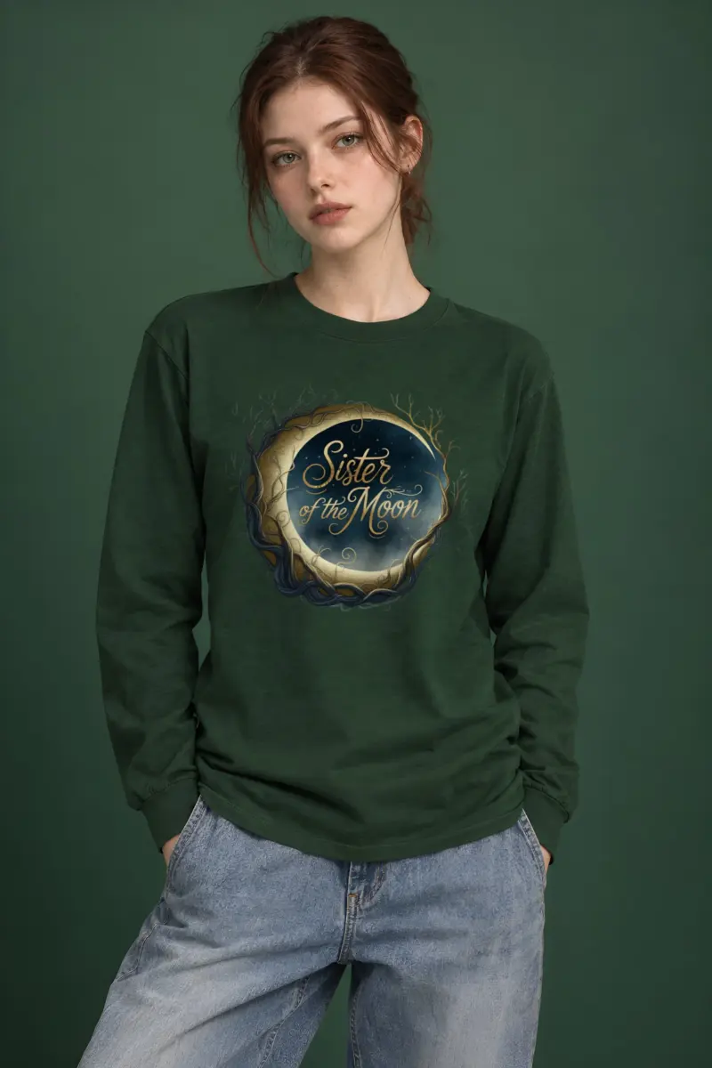 "Sister Of The Moon" Unisex Longsleeve T-shirt