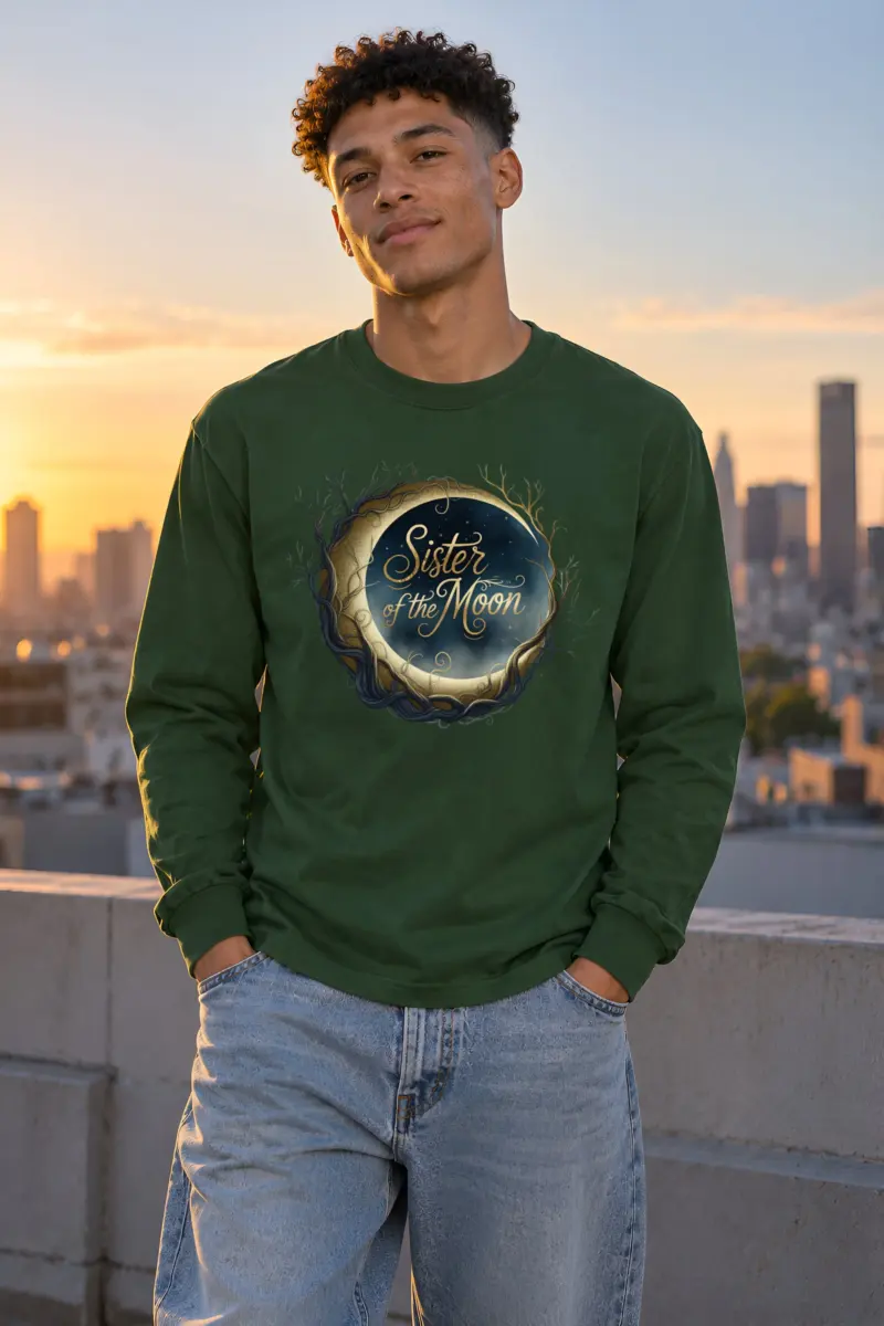 "Sister Of The Moon" Unisex Longsleeve T-shirt