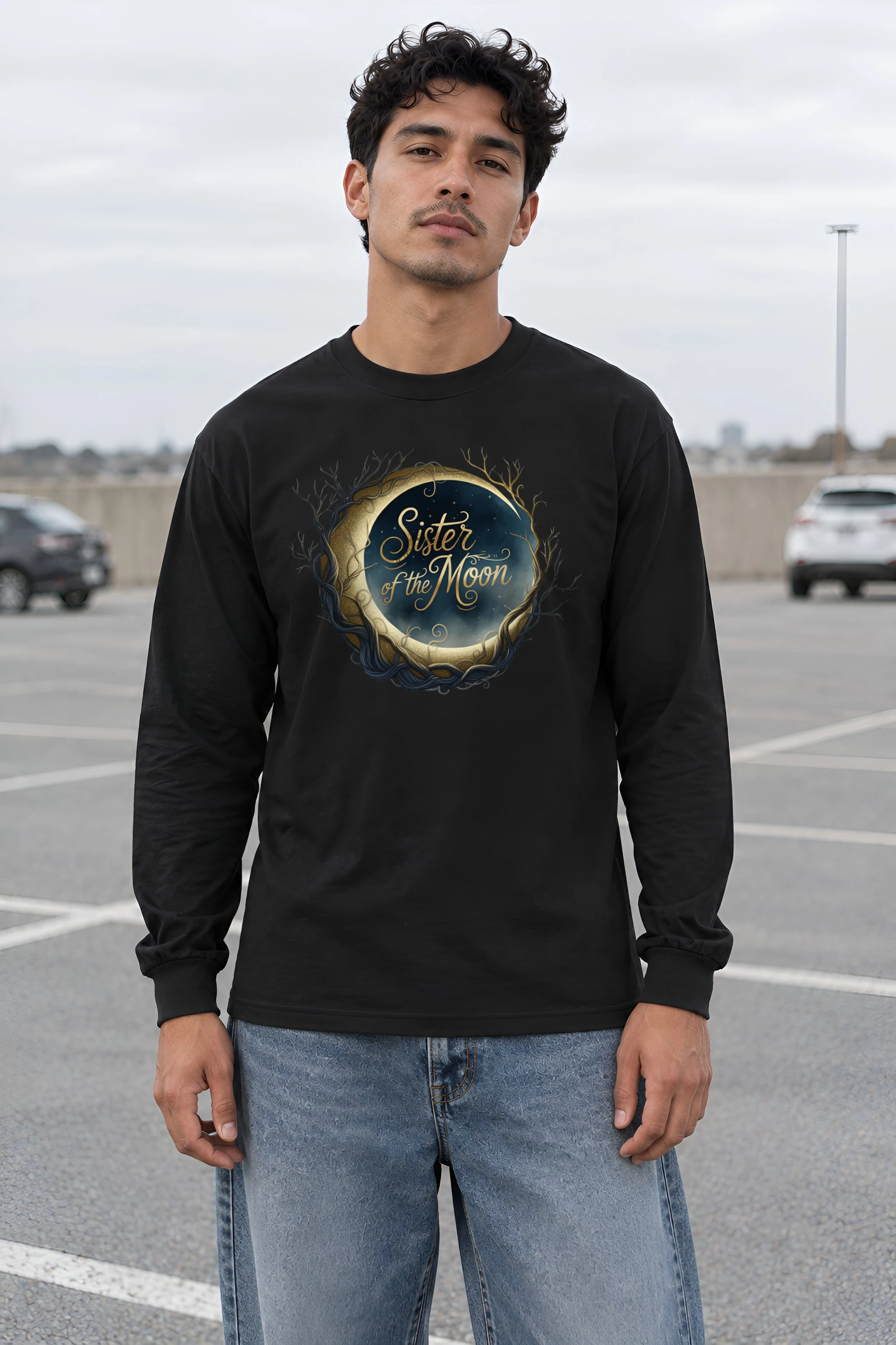 "Sister Of The Moon" Unisex Longsleeve T-shirt