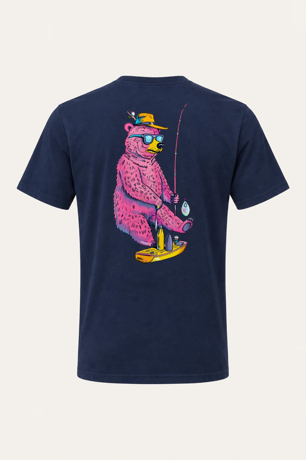 "Skate Catch Bear" Heavyweight Unisex Crewneck T-shirt | Gildan 5000