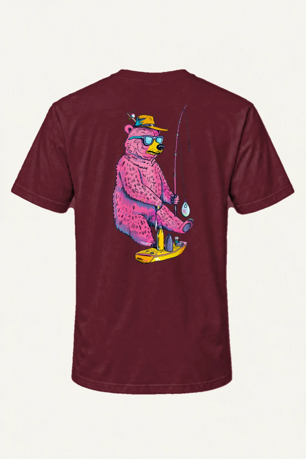 "Skate Catch Bear" Heavyweight Unisex Crewneck T-shirt | Gildan 5000