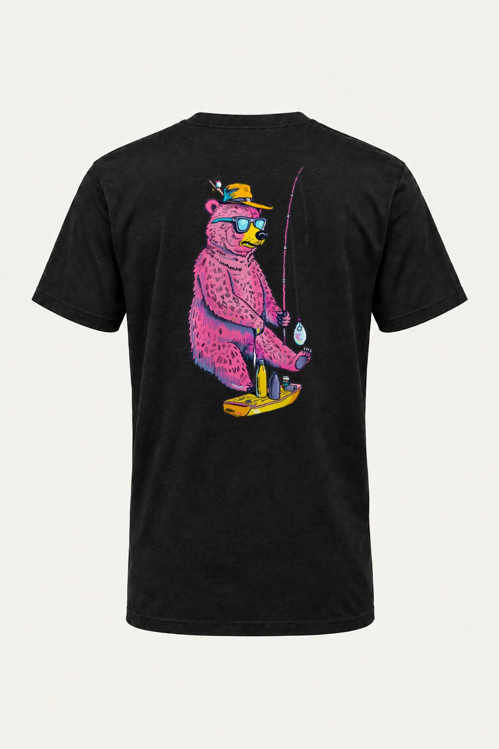 "Skate Catch Bear" Heavyweight Unisex Crewneck T-shirt | Gildan 5000