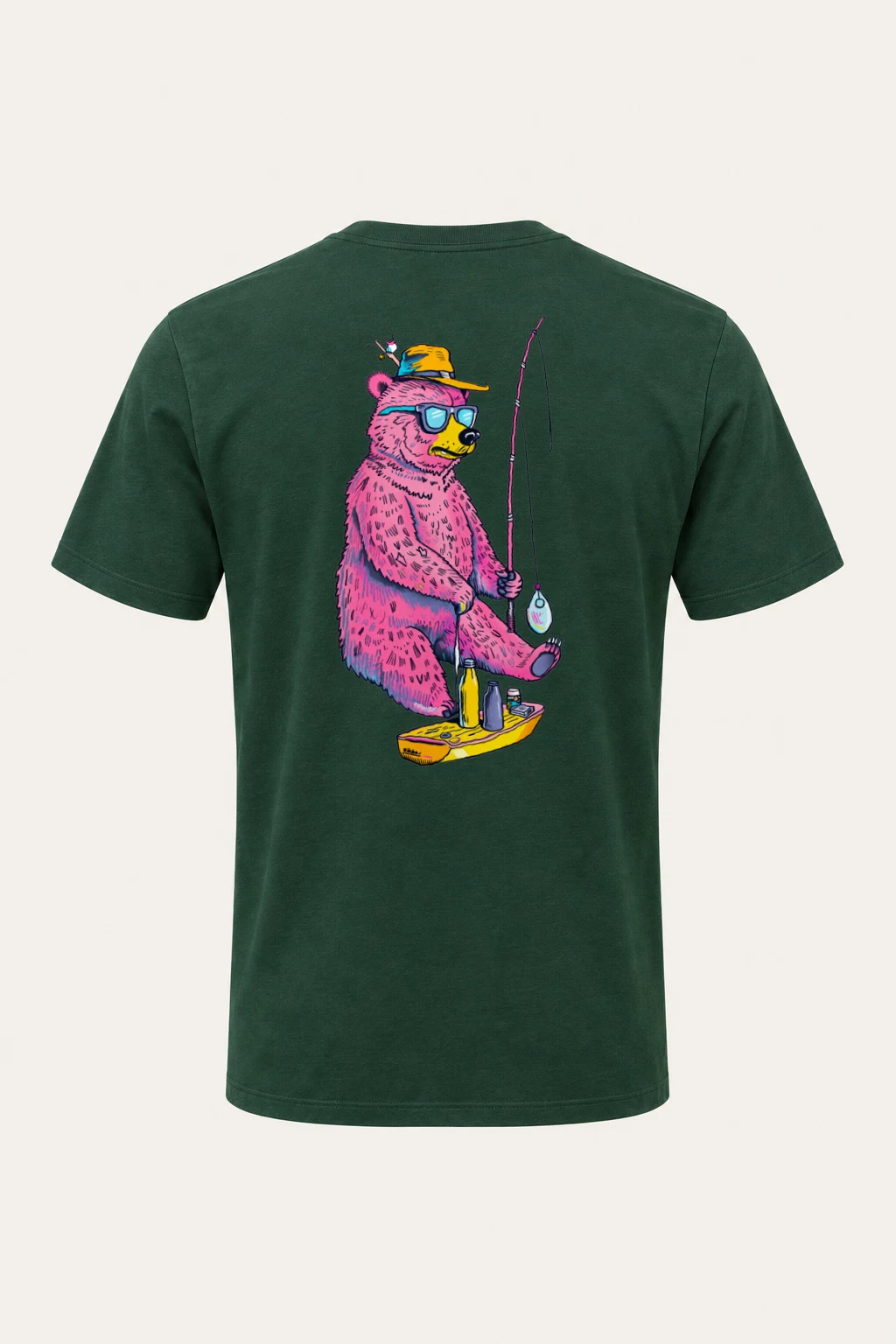 "Skate Catch Bear" Heavyweight Unisex Crewneck T-shirt | Gildan 5000