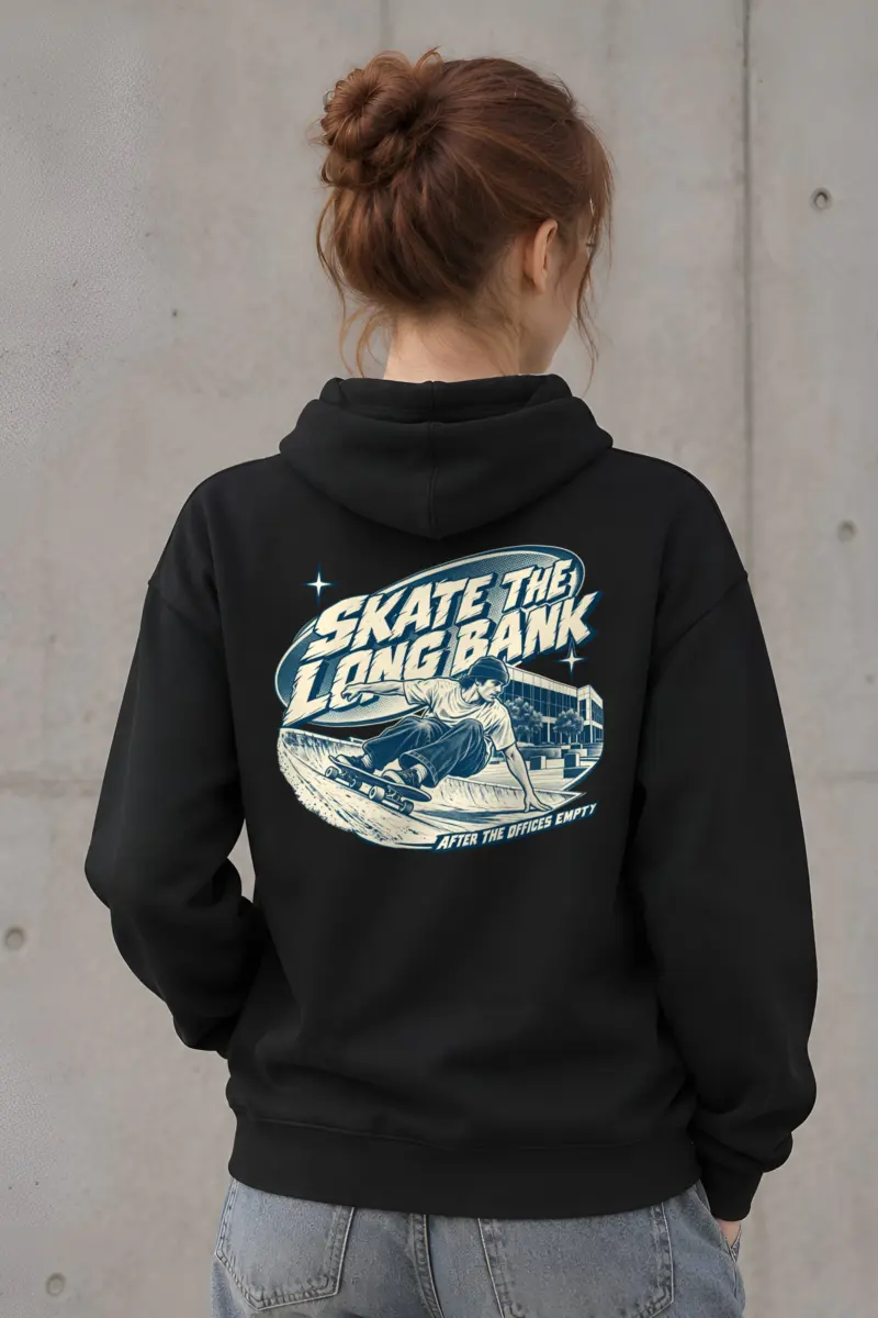 "Skate the Long Bank" Heavy Blend Unisex Pullover Hoodie