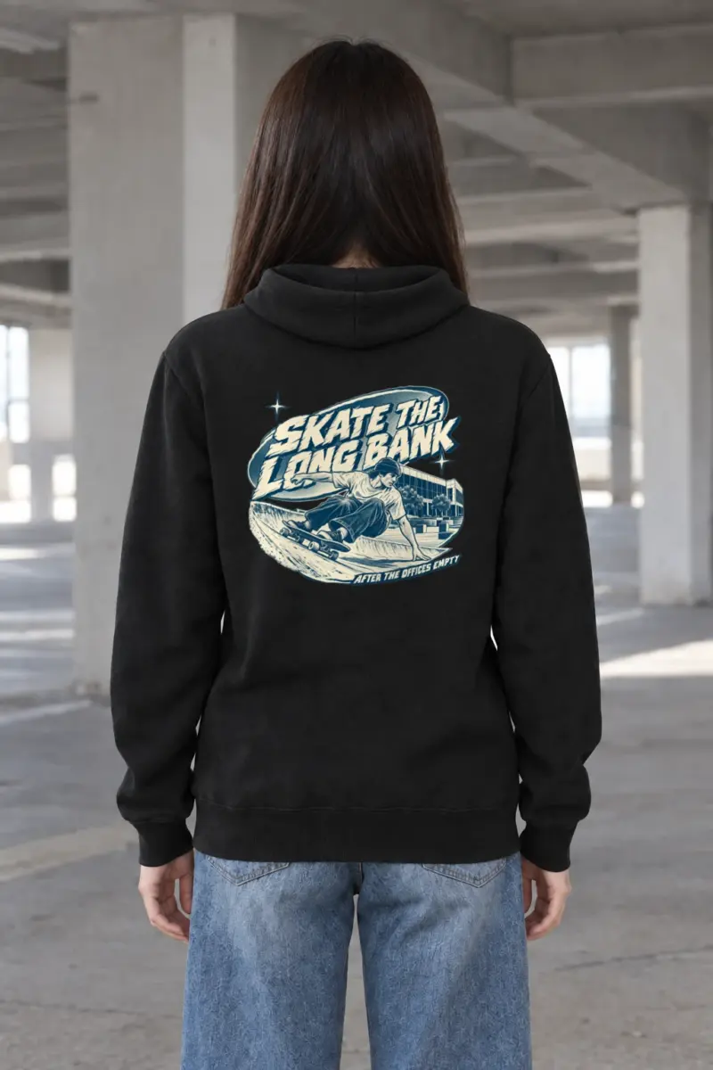 “Skate the Long Bank” Heavy Blend Unisex Pullover Hoodie