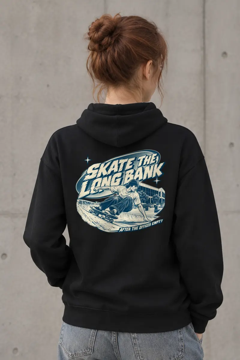 "Skate the Long Bank" Heavy Blend Unisex Pullover Hoodie