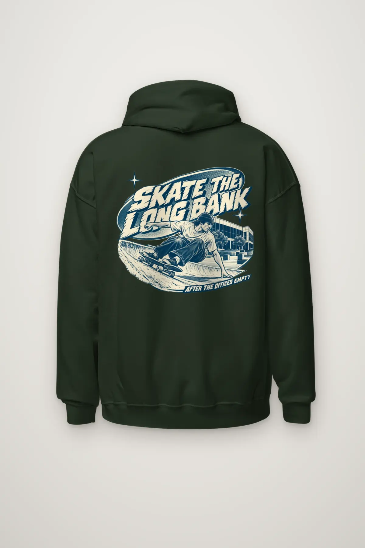 "Skate the Long Bank" Heavy Blend Unisex Pullover Hoodie
