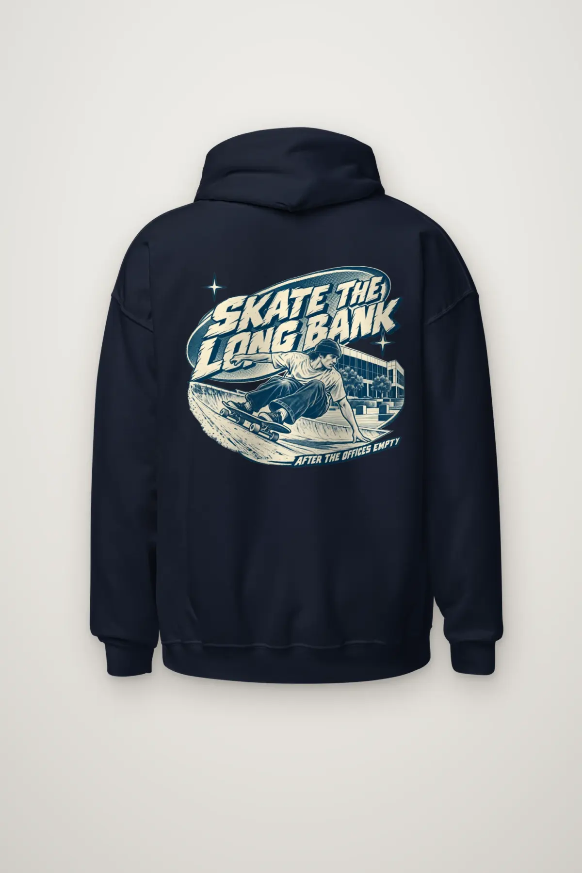 "Skate the Long Bank" Heavy Blend Unisex Pullover Hoodie