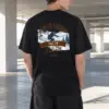 "Ski In The Park" Heavyweight Unisex Crewneck T-shirt | Gildan 5000