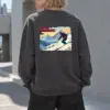 "Ski The Summit" Heavy Blend Unisex Crewneck Sweatshirt | Gildan 18000