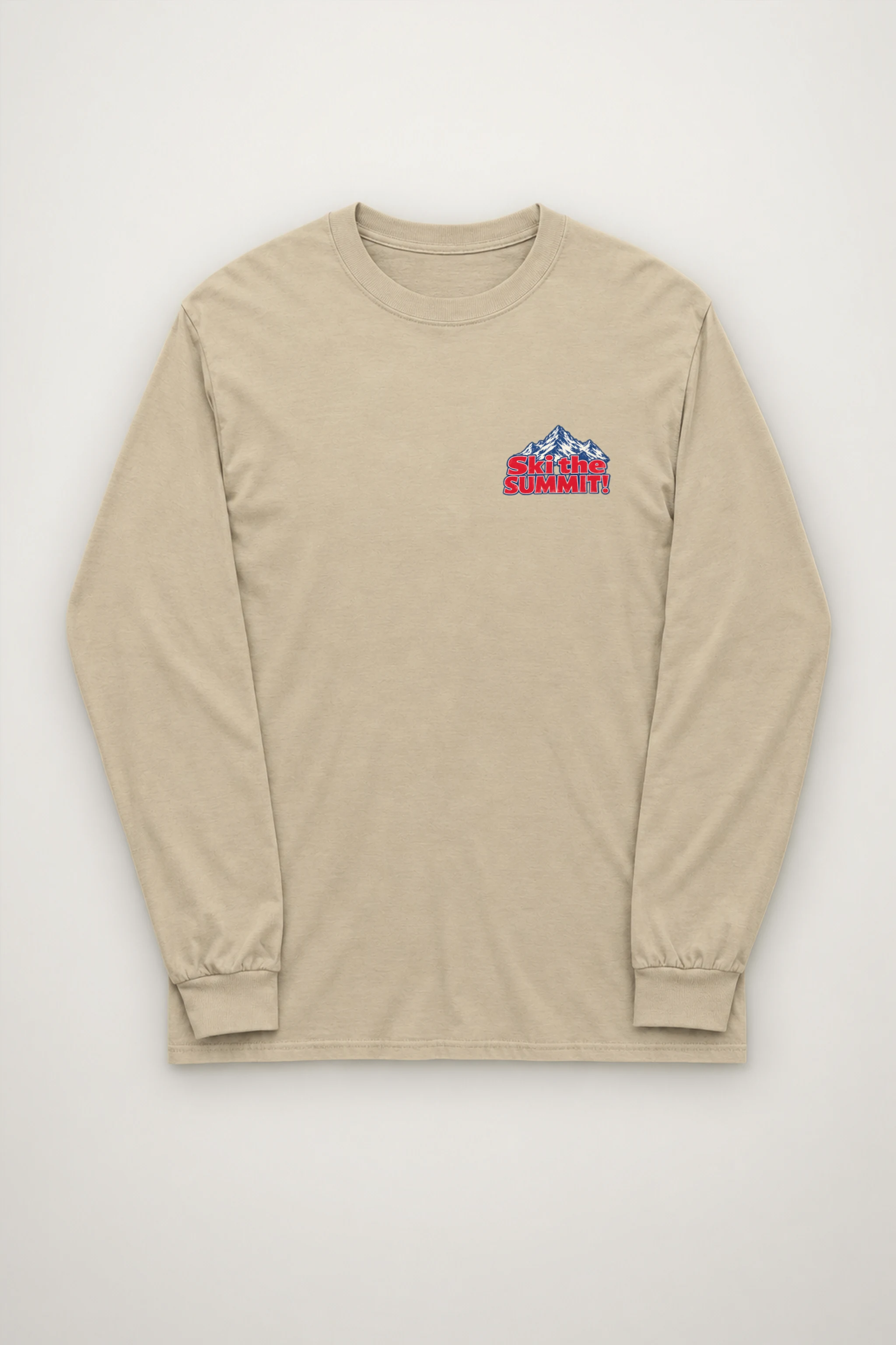 "Ski The Summit" Unisex Longsleeve T-shirt