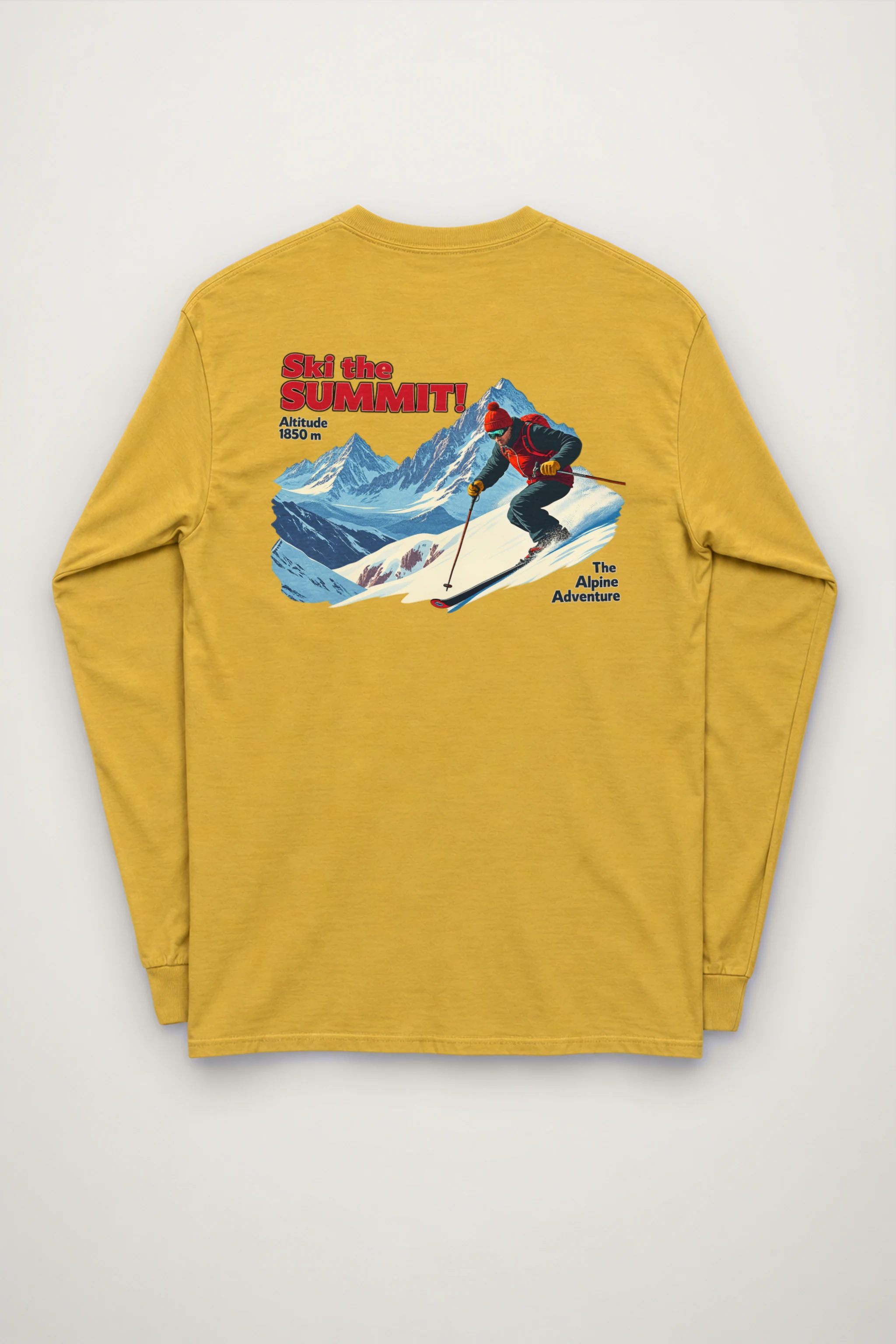 "Ski The Summit" Unisex Longsleeve T-shirt