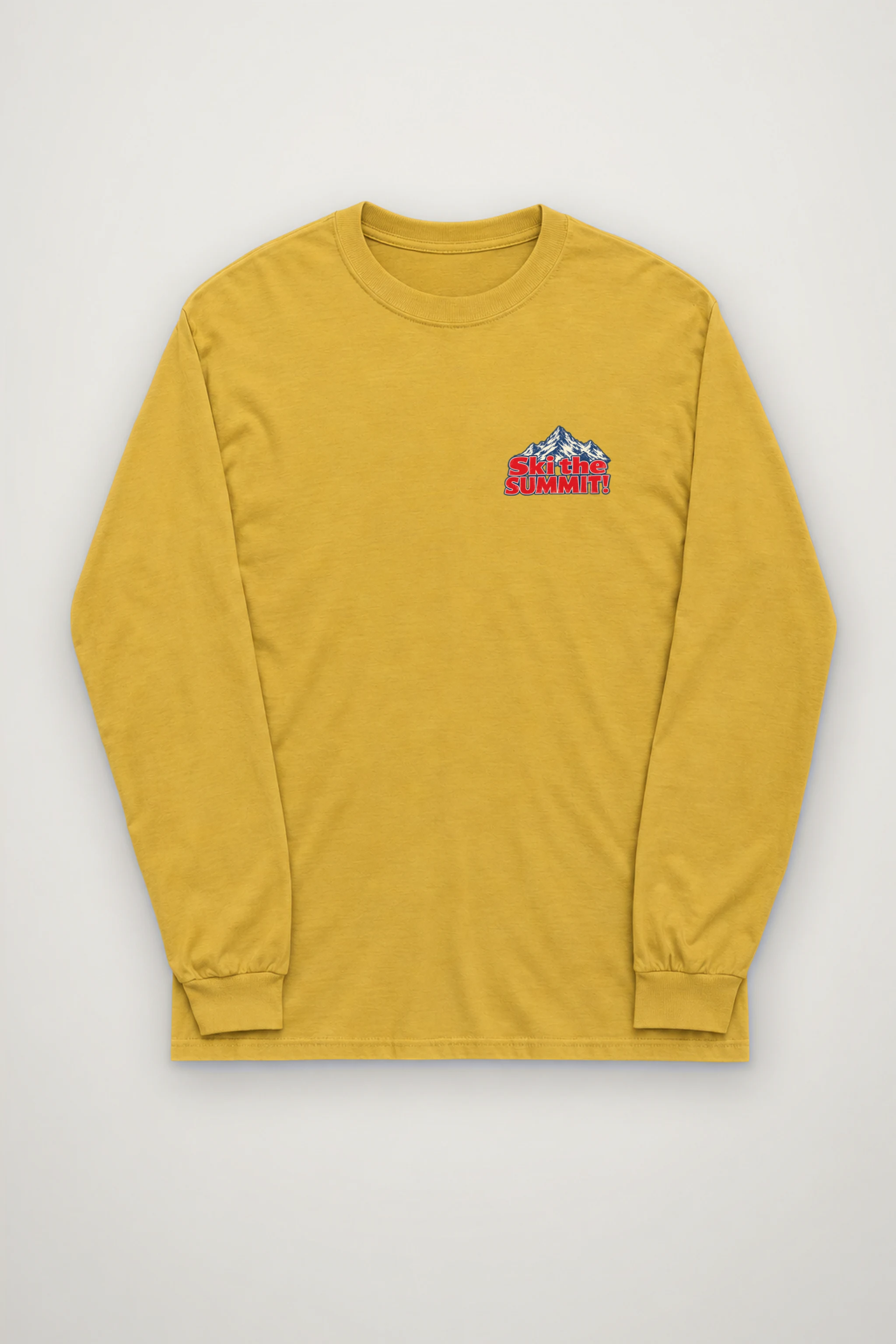 "Ski The Summit" Unisex Longsleeve T-shirt