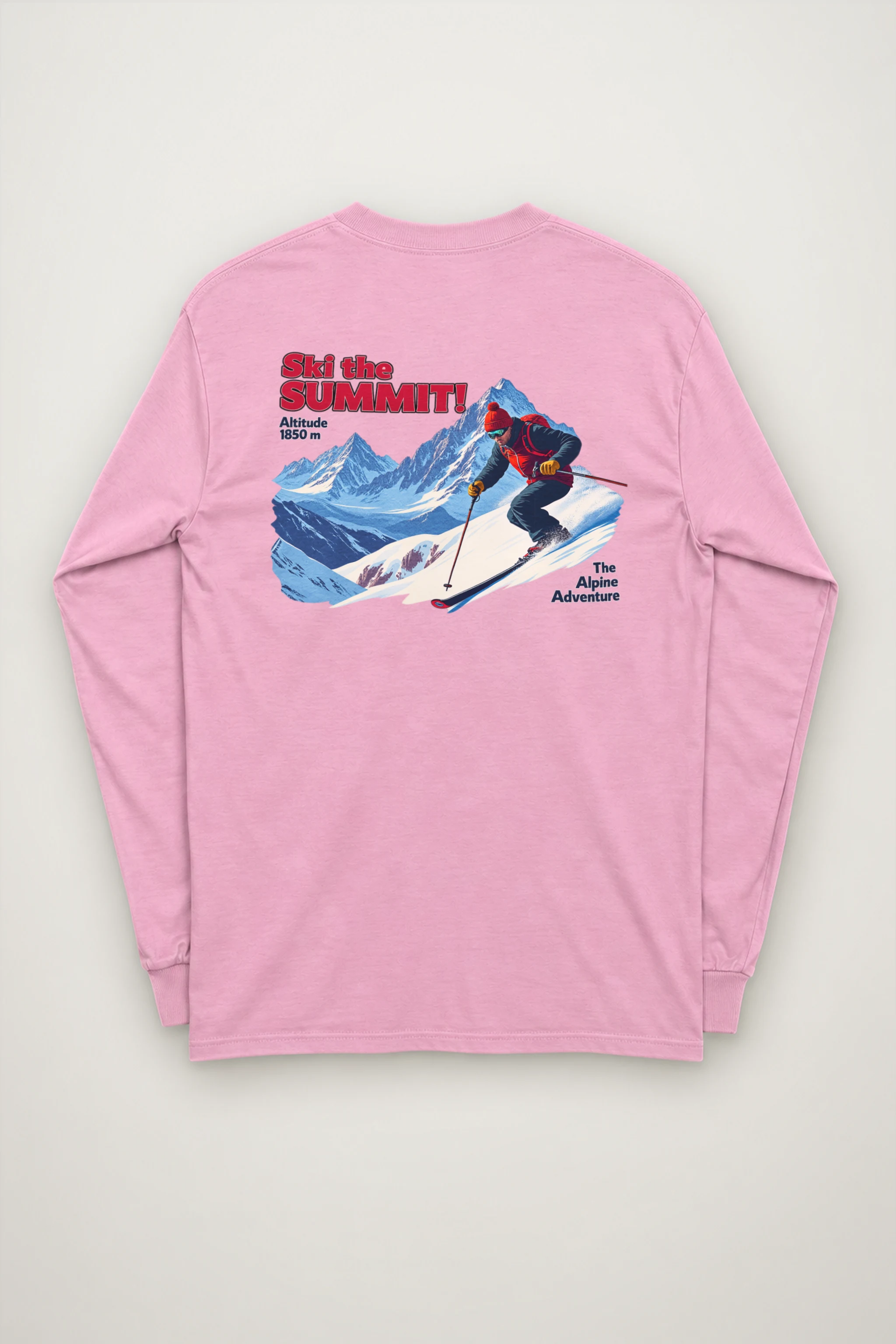 "Ski The Summit" Unisex Longsleeve T-shirt