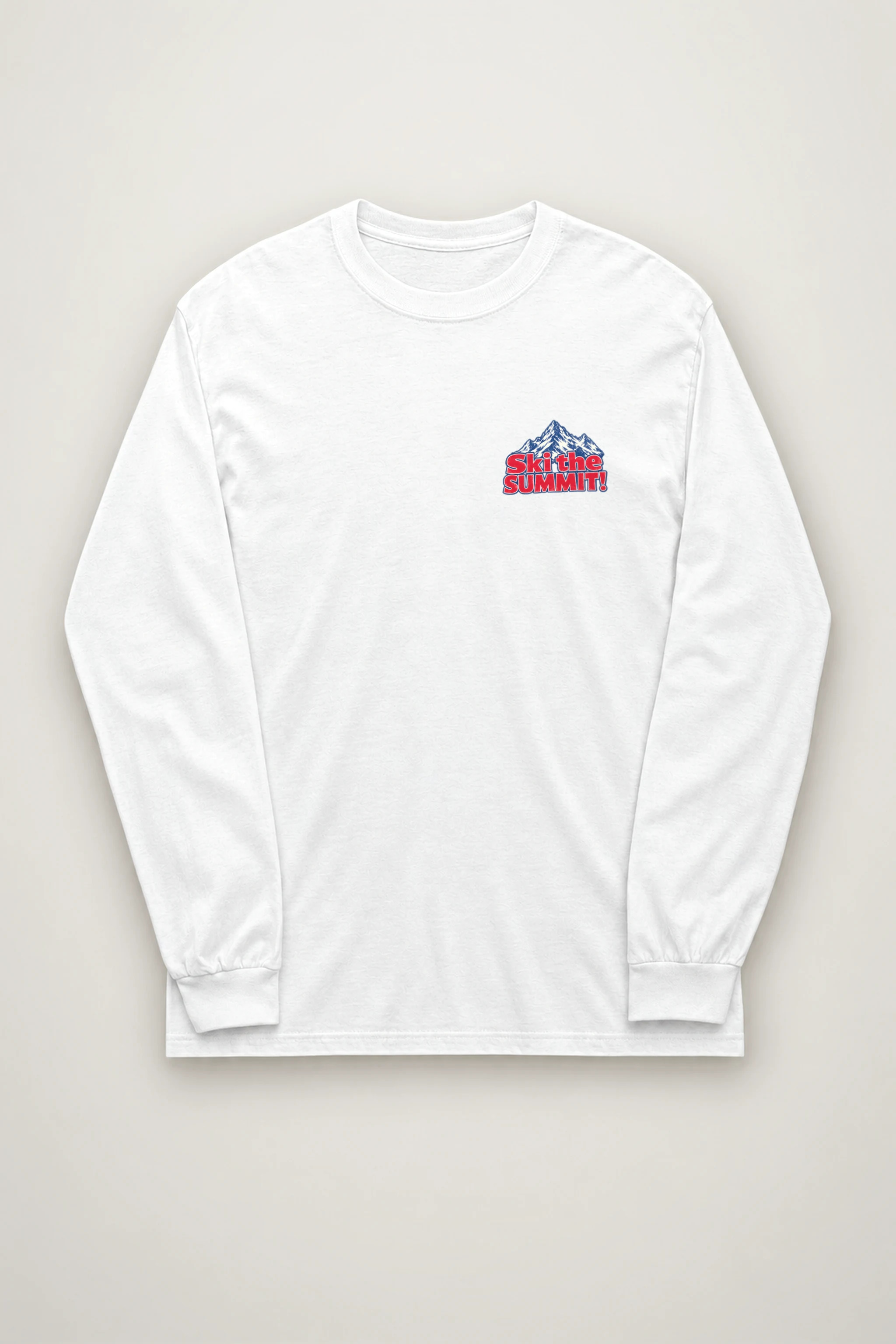 "Ski The Summit" Unisex Longsleeve T-shirt