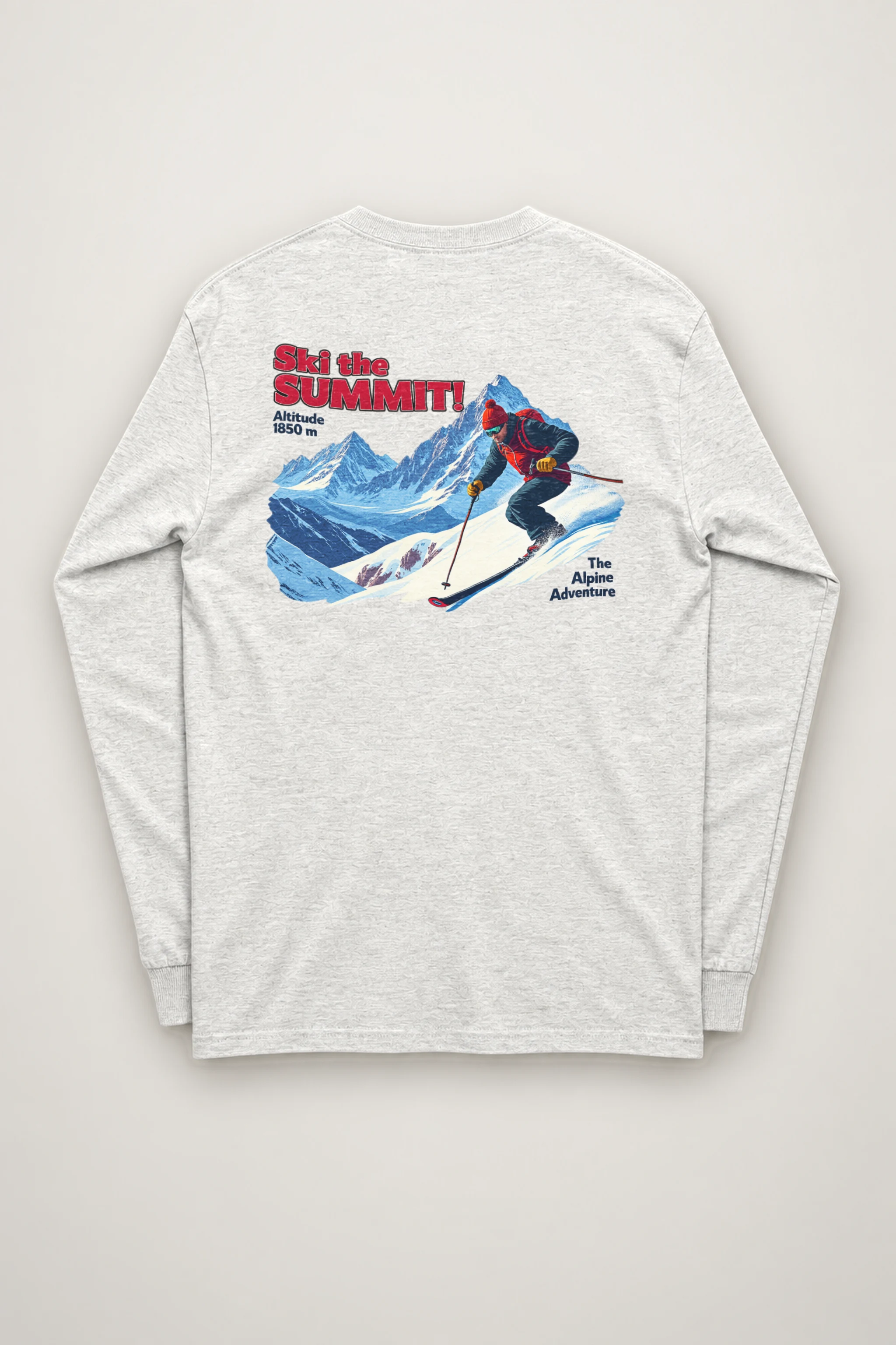 "Ski The Summit" Unisex Longsleeve T-shirt