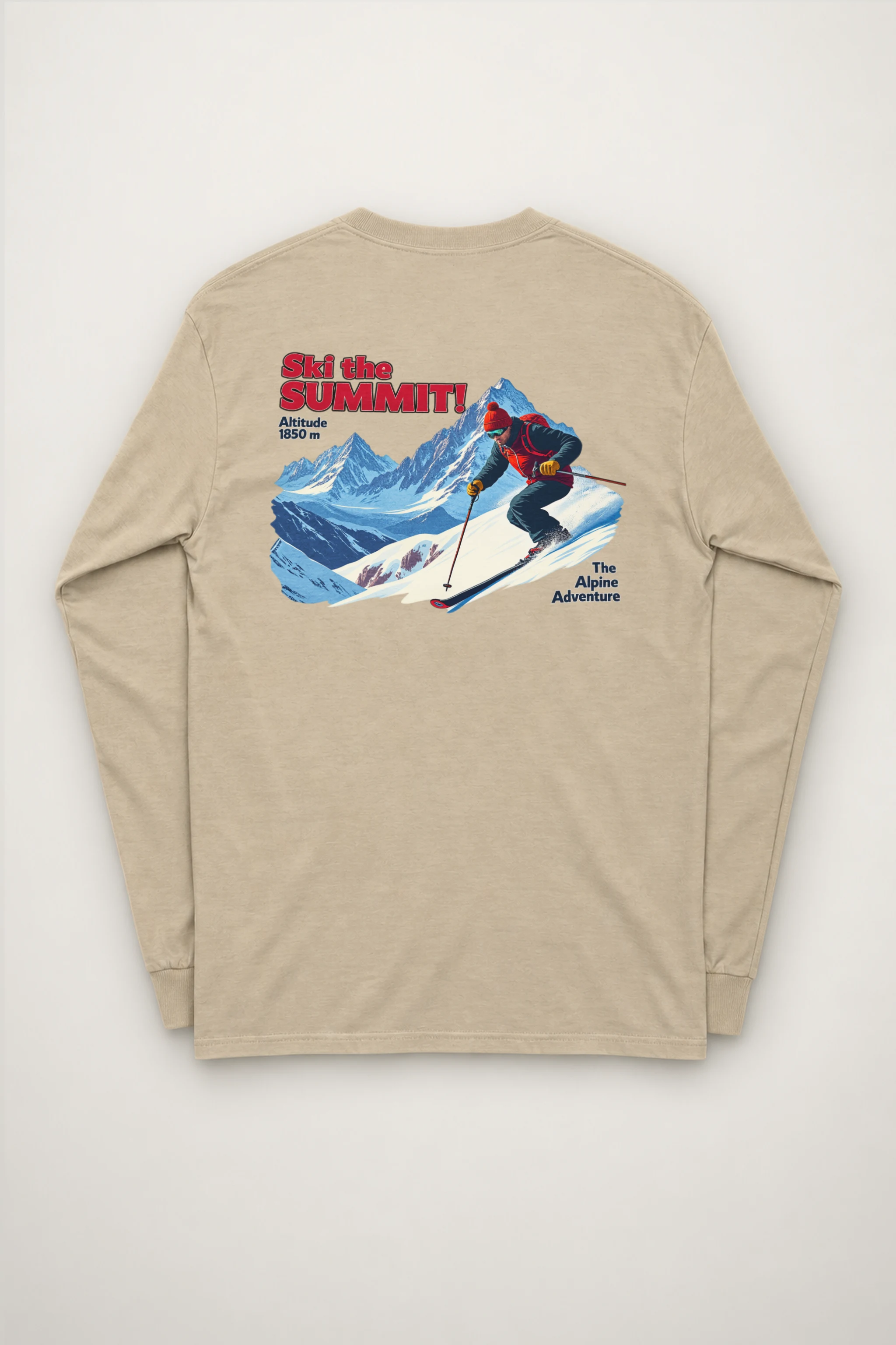 "Ski The Summit" Unisex Longsleeve T-shirt