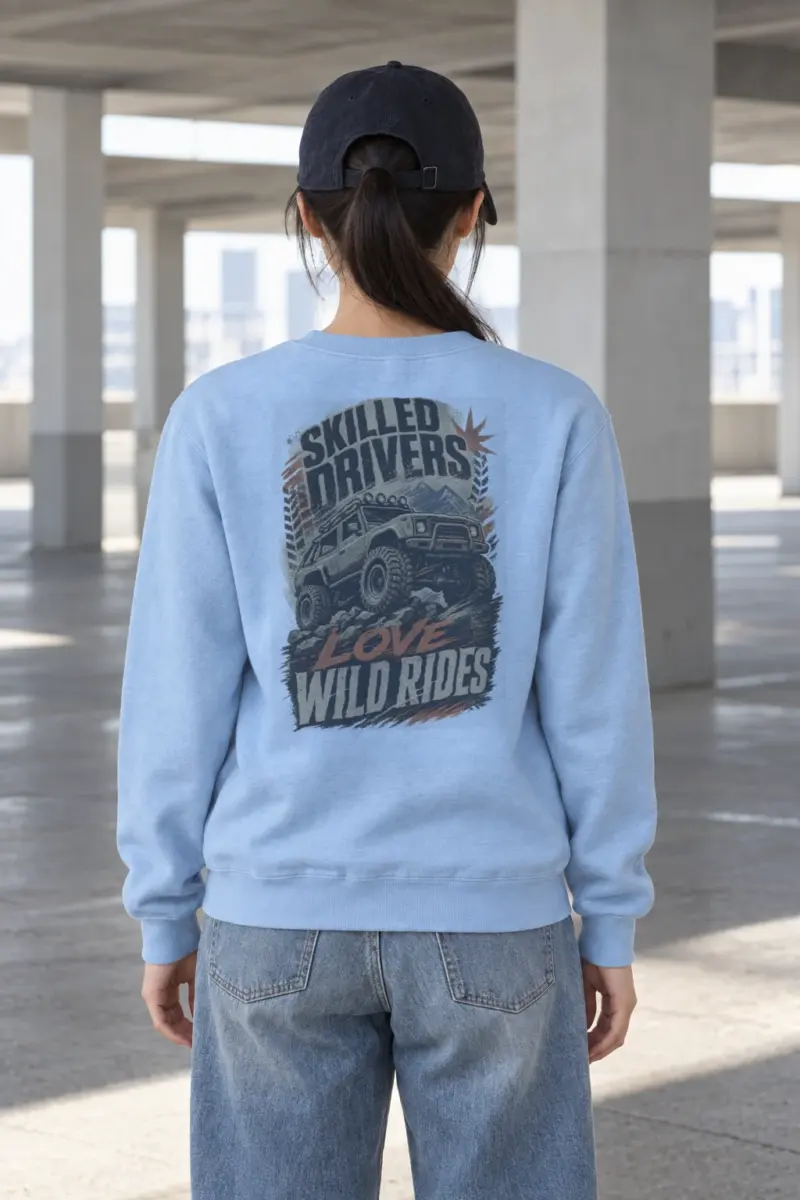 "Skilled Drivers" Heavy Blend Unisex Crewneck Sweatshirt