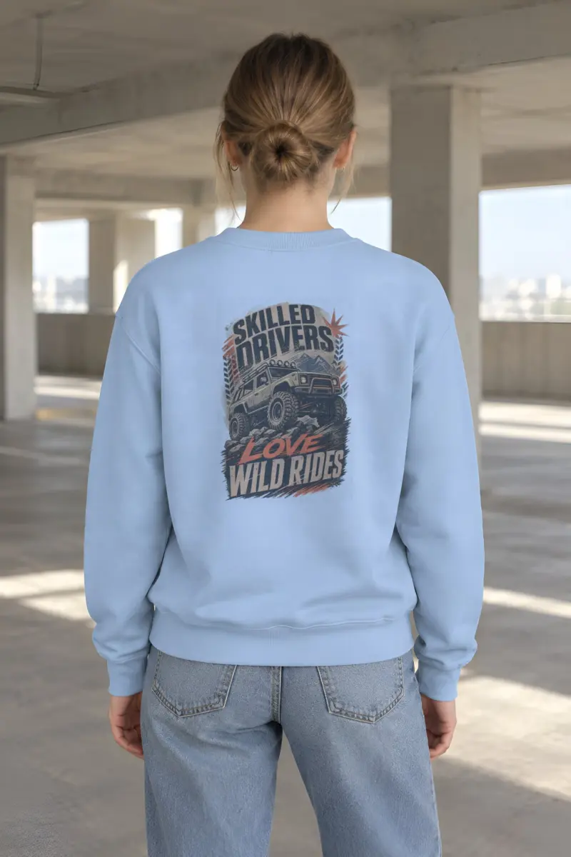 "Skilled Drivers" Heavy Blend Unisex Crewneck Sweatshirt