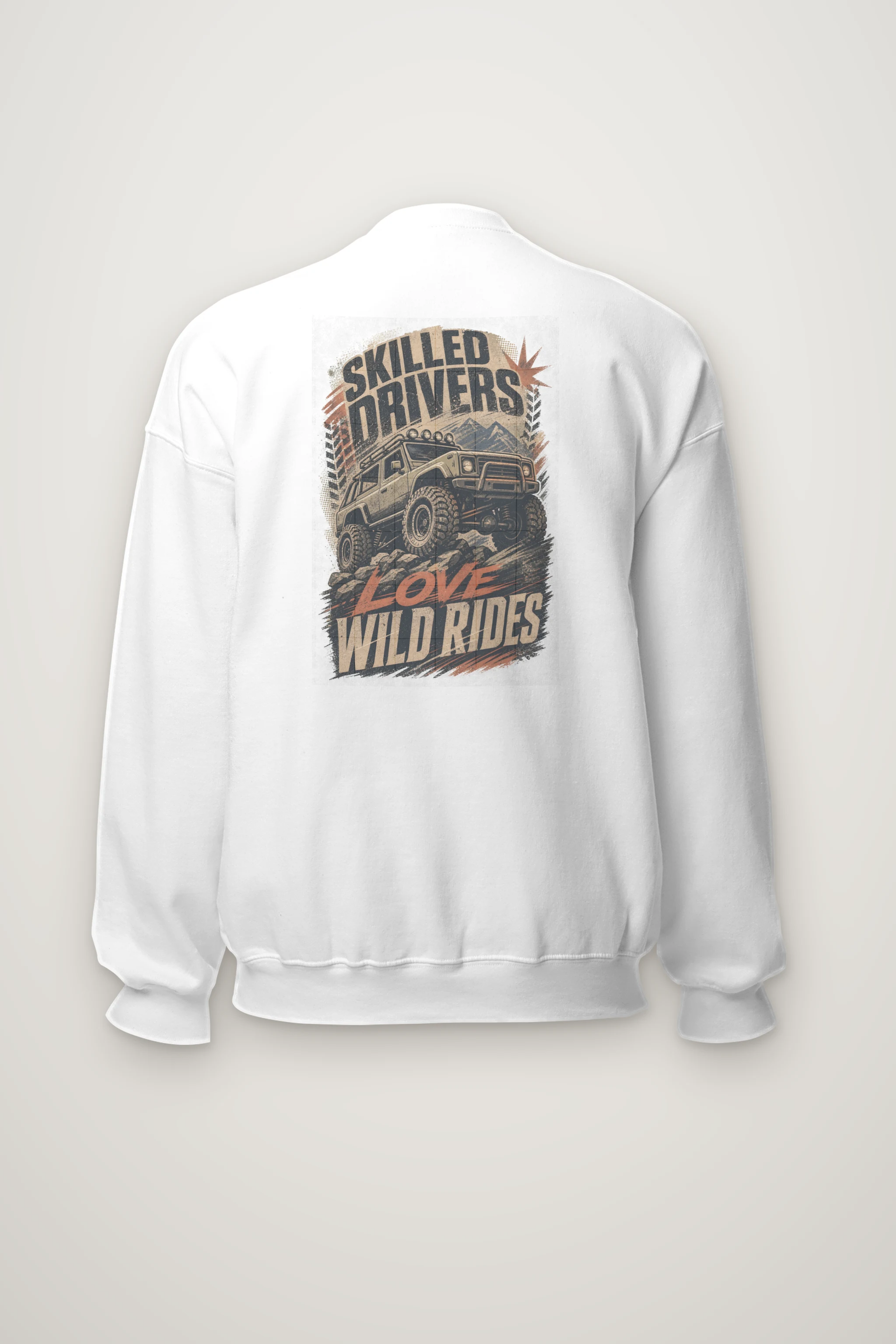 "Skilled Drivers" Heavy Blend Unisex Crewneck Sweatshirt