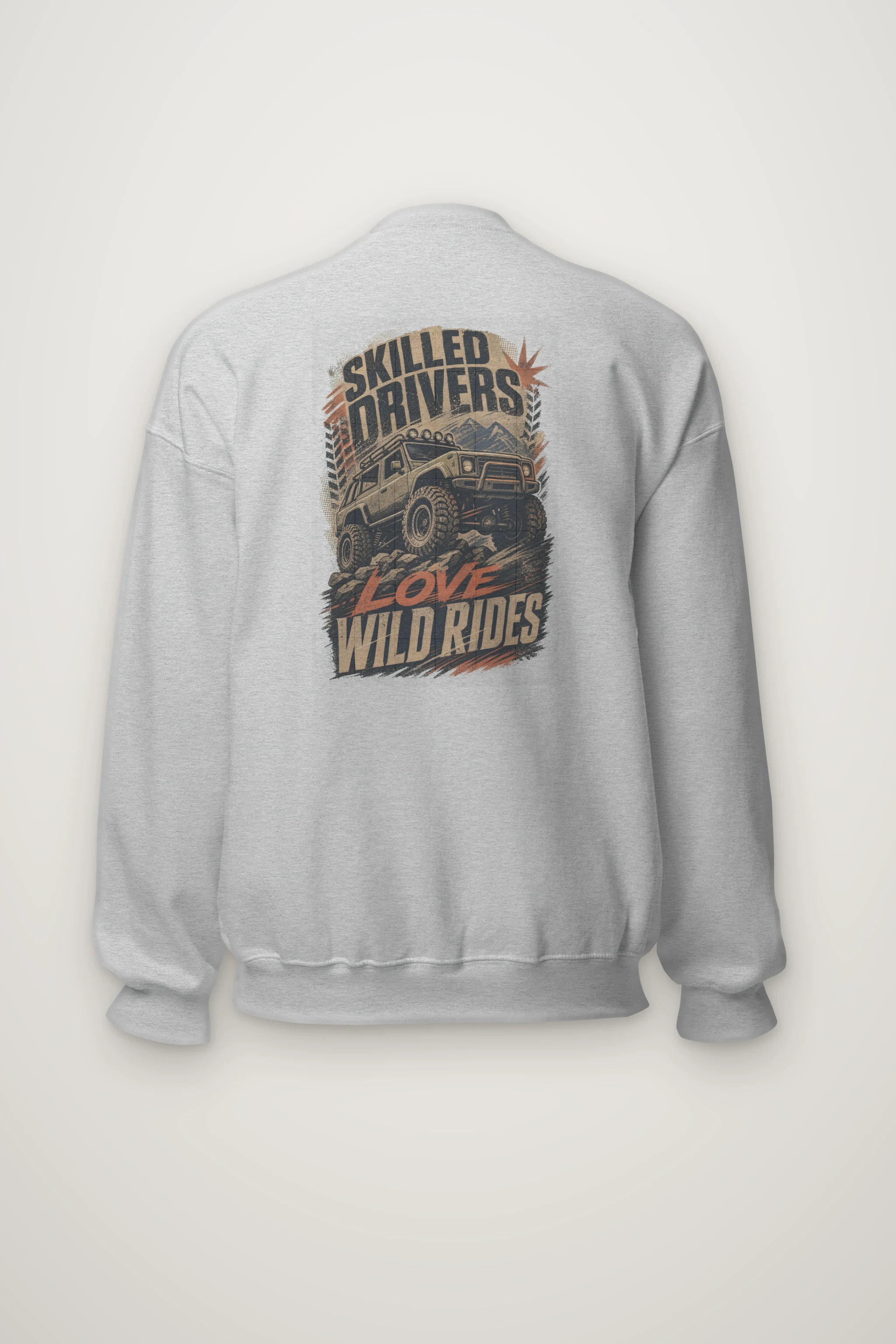 "Skilled Drivers" Heavy Blend Unisex Crewneck Sweatshirt