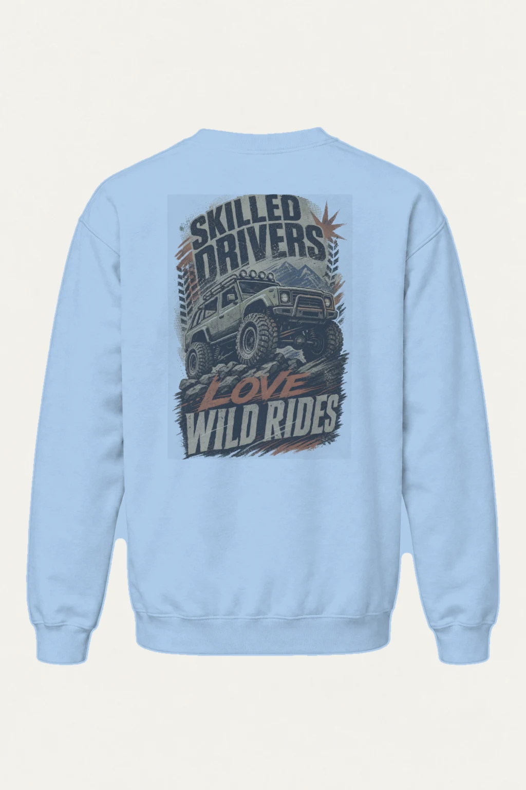 "Skilled Drivers" Heavy Blend Unisex Crewneck Sweatshirt | Gildan 18000