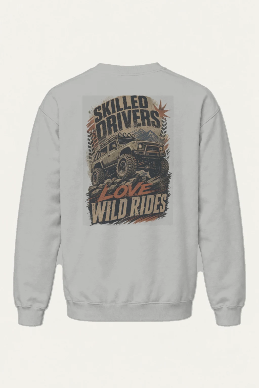 "Skilled Drivers" Heavy Blend Unisex Crewneck Sweatshirt | Gildan 18000