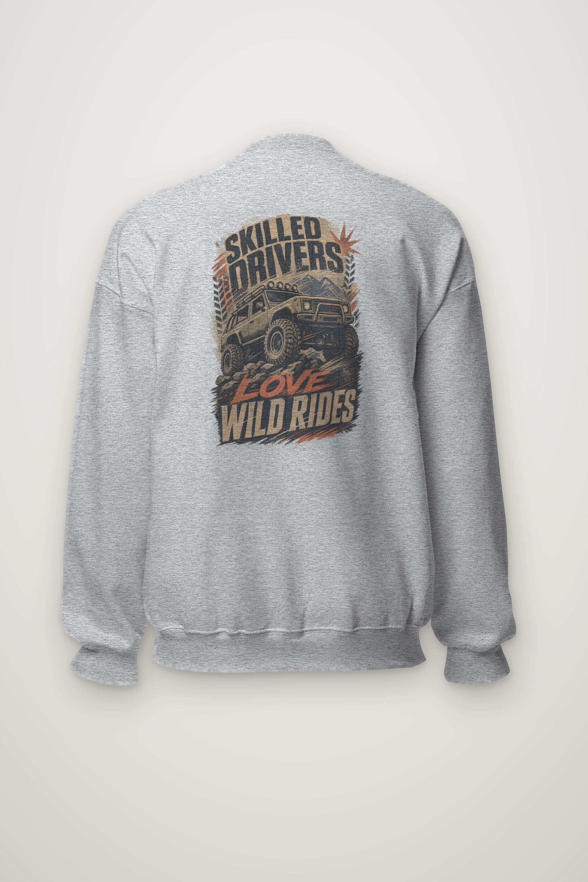 "Skilled Drivers" Heavy Blend Unisex Crewneck Sweatshirt