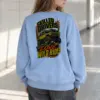 "Skilled Drivers Love Wild Rides" Heavy Blend Unisex Crewneck Sweatshirt | Gildan 18000