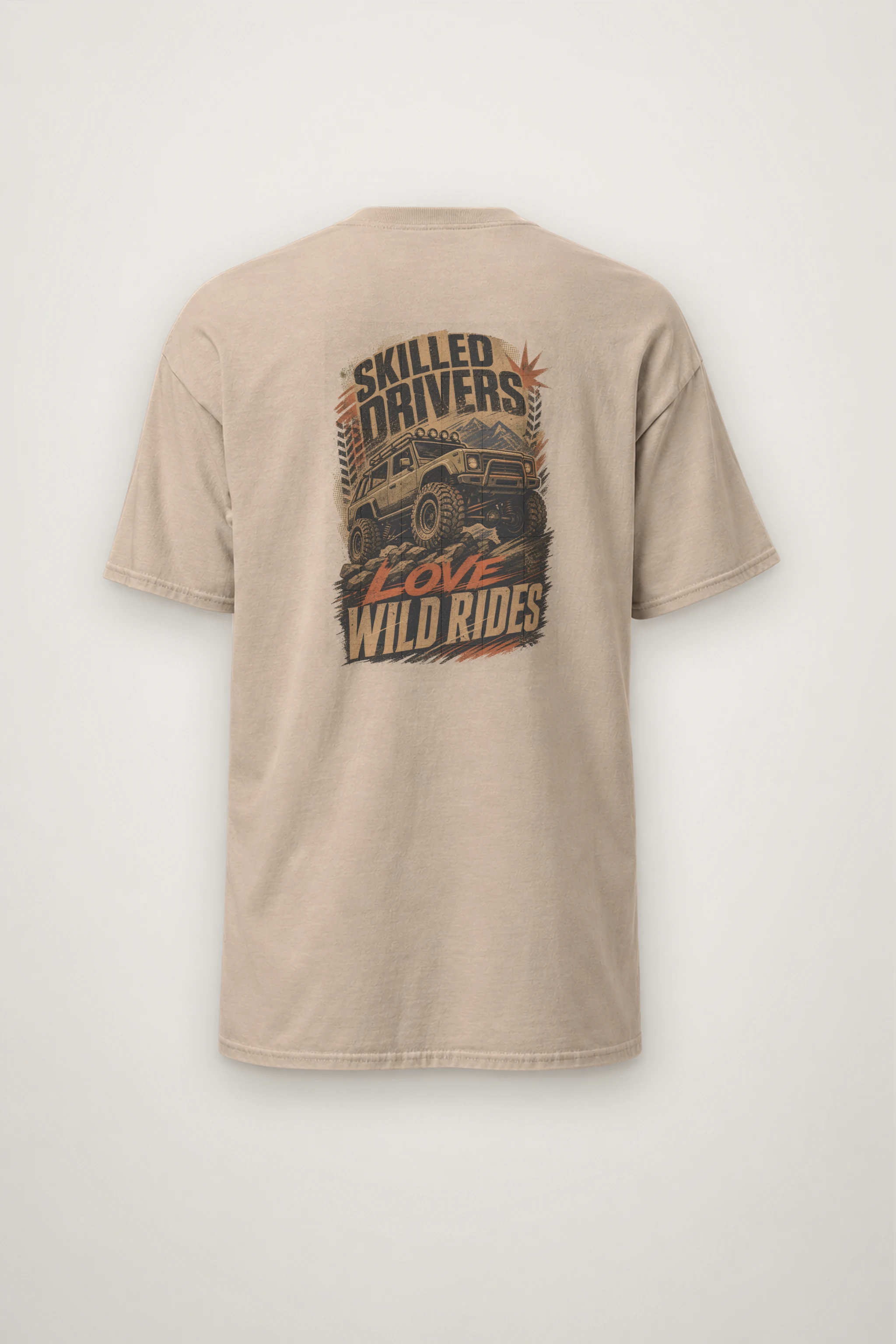 "Skilled Drivers Wild Rides" Heavyweight Unisex Crewneck T-shirt