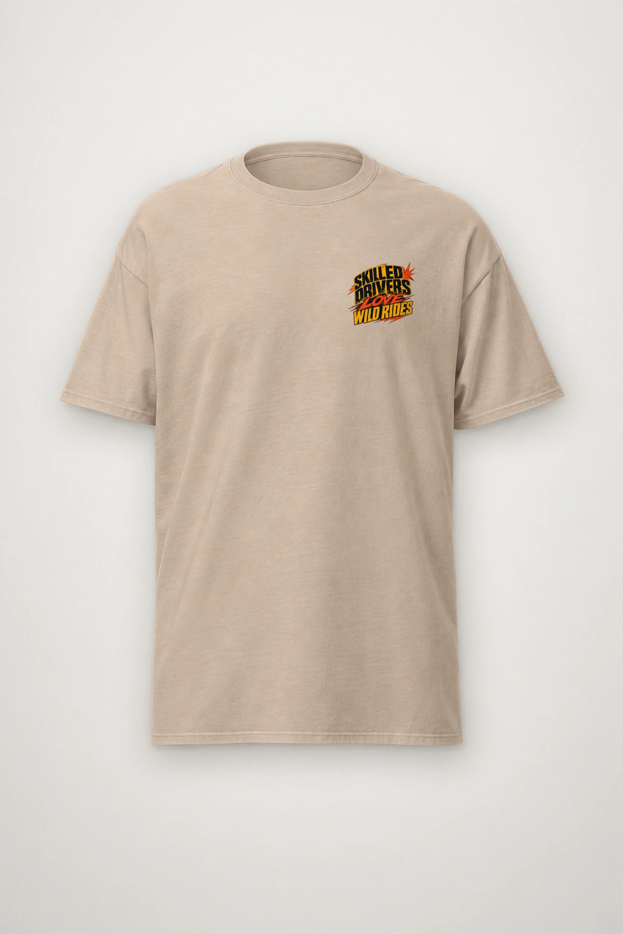"Skilled Drivers Wild Rides" Heavyweight Unisex Crewneck T-shirt