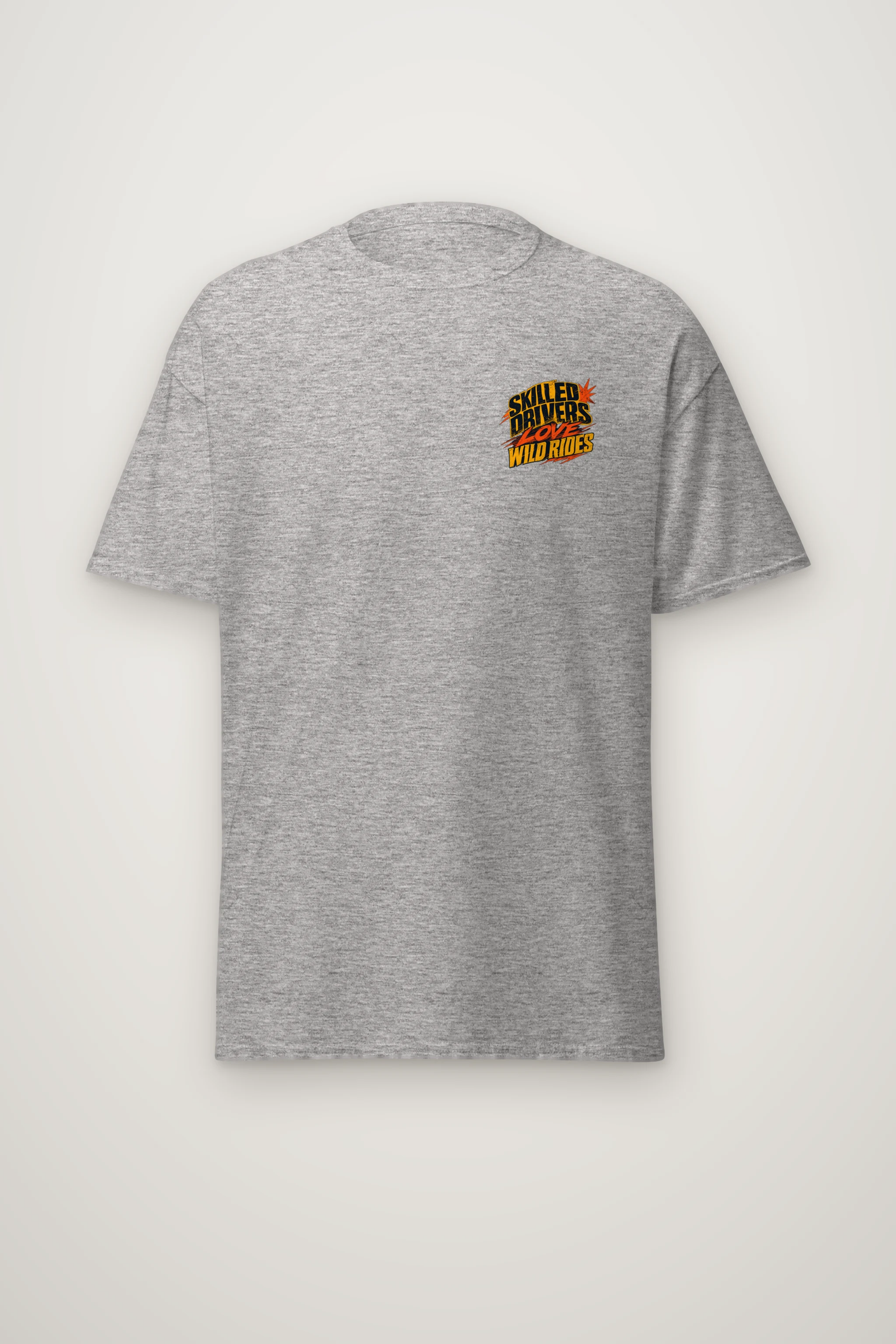 "Skilled Drivers Wild Rides" Heavyweight Unisex Crewneck T-shirt