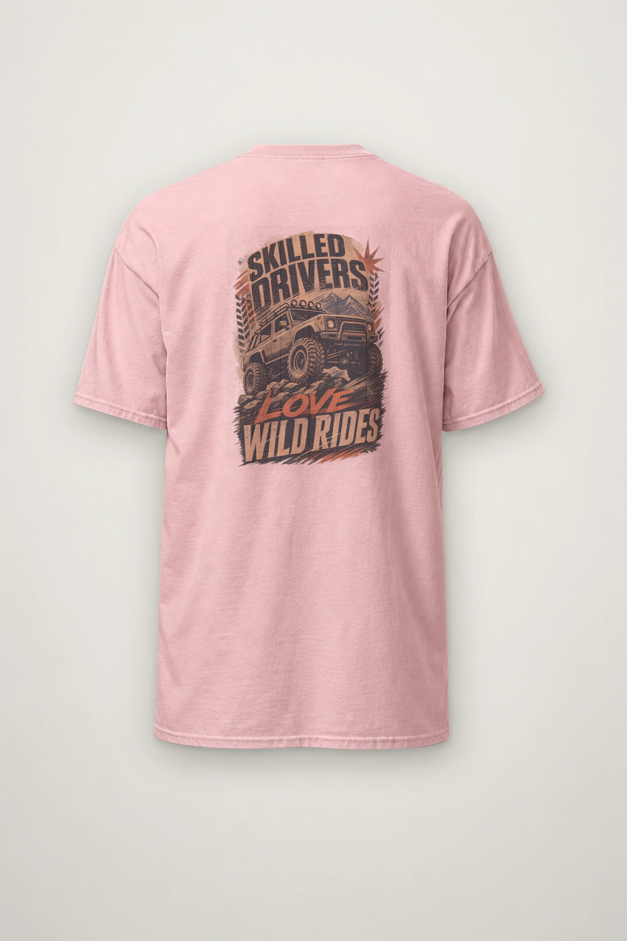 "Skilled Drivers Wild Rides" Heavyweight Unisex Crewneck T-shirt