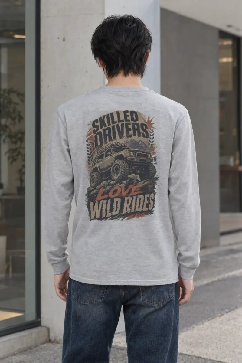 "Skilled Drivers Wild Rides" Unisex Longsleeve T-shirt