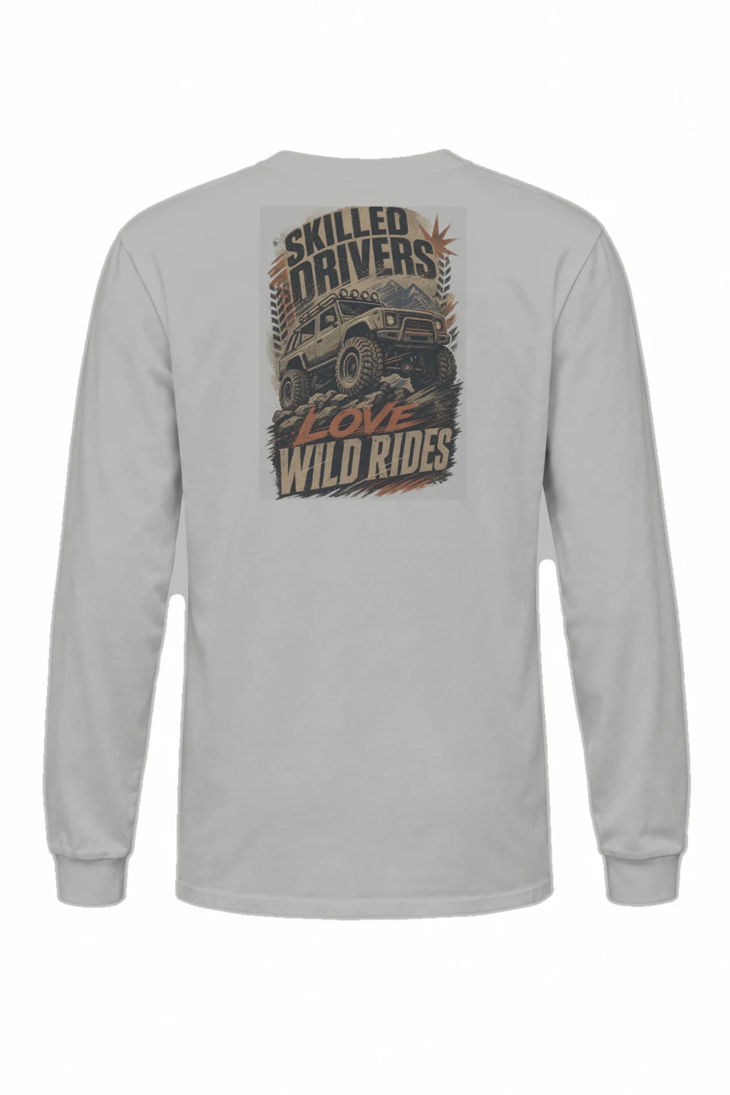 "Skilled Drivers Wild Rides" Unisex Longsleeve T-shirt | Gildan 2400