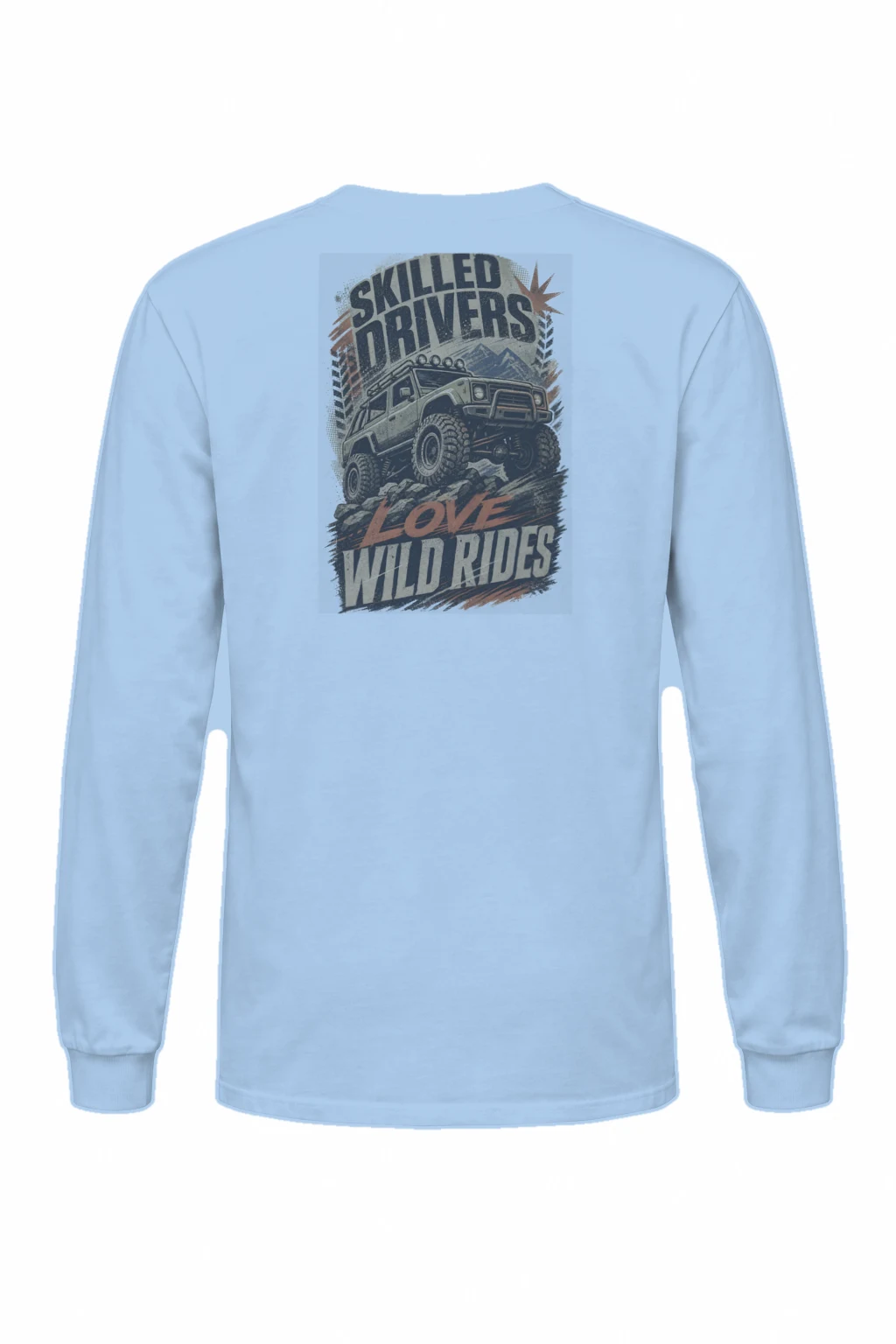 "Skilled Drivers Wild Rides" Unisex Longsleeve T-shirt | Gildan 2400