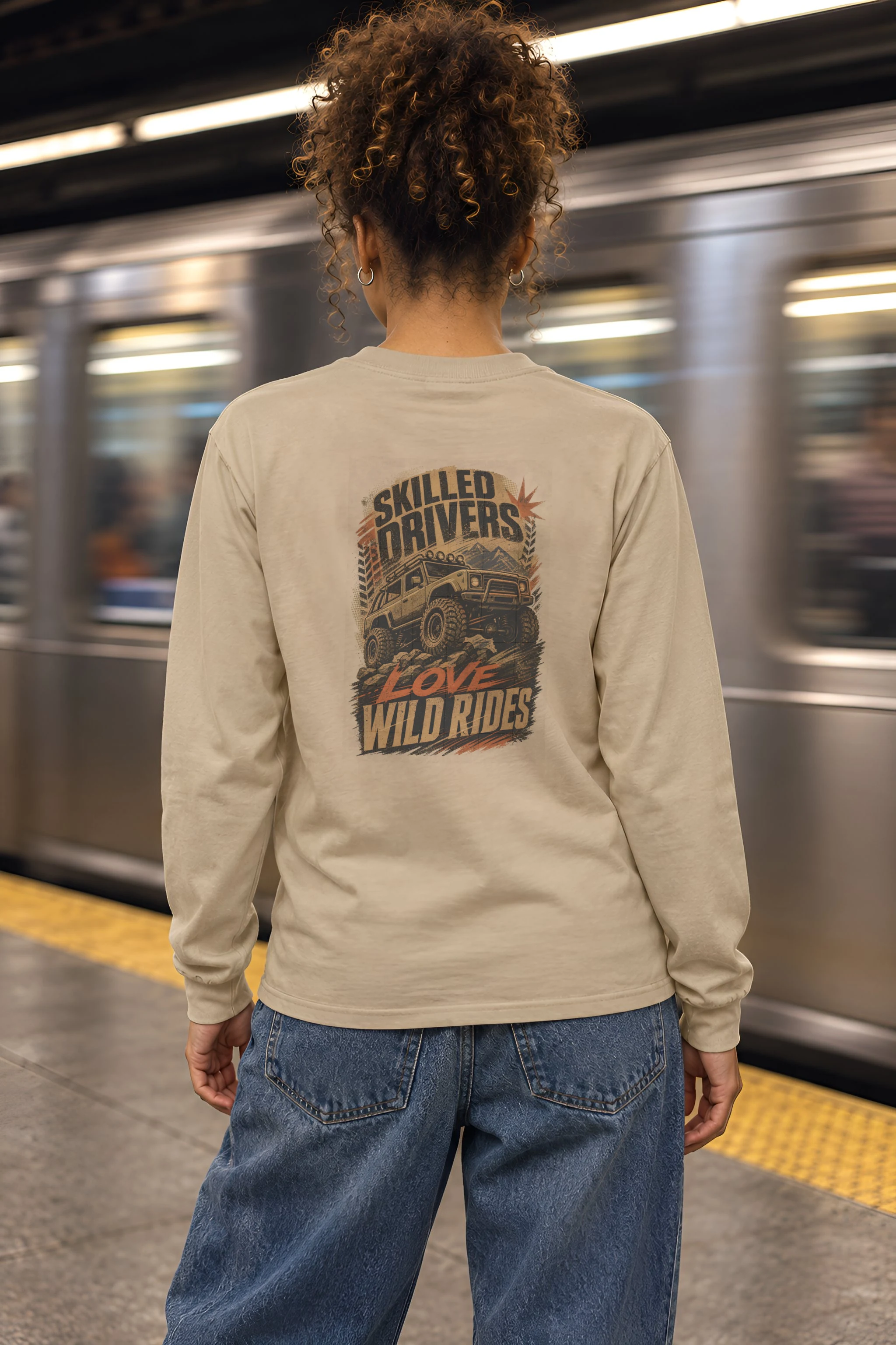 "Skilled Drivers Wild Rides" Unisex Longsleeve T-shirt