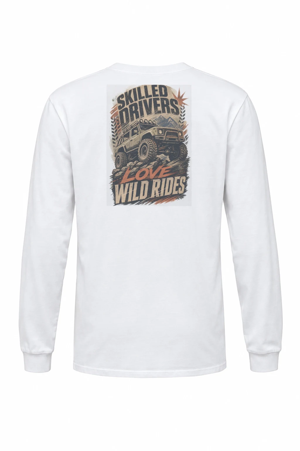 "Skilled Drivers Wild Rides" Unisex Longsleeve T-shirt | Gildan 2400