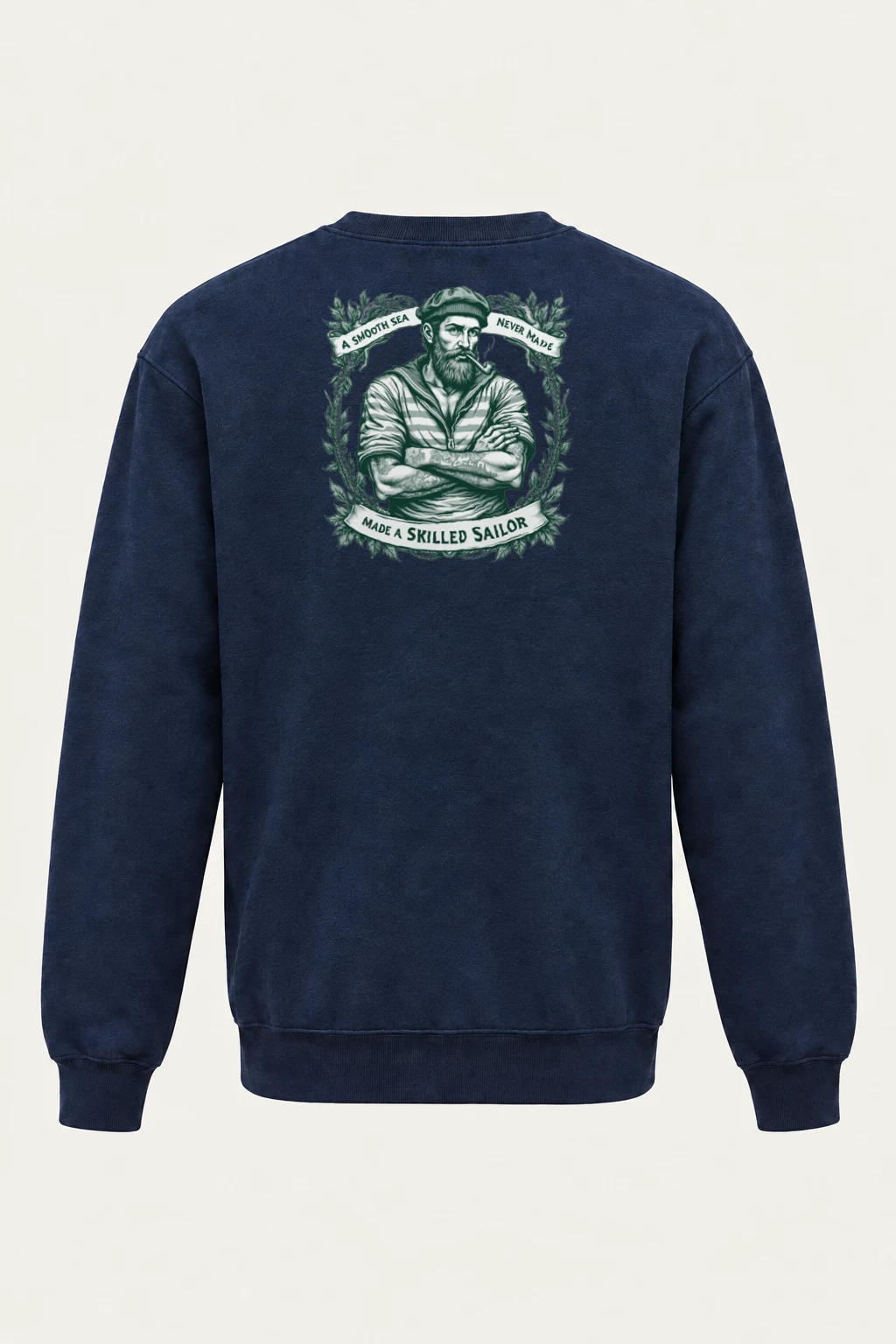 "Skilled Sailor" Heavy Blend Unisex Crewneck Sweatshirt | Gildan 18000