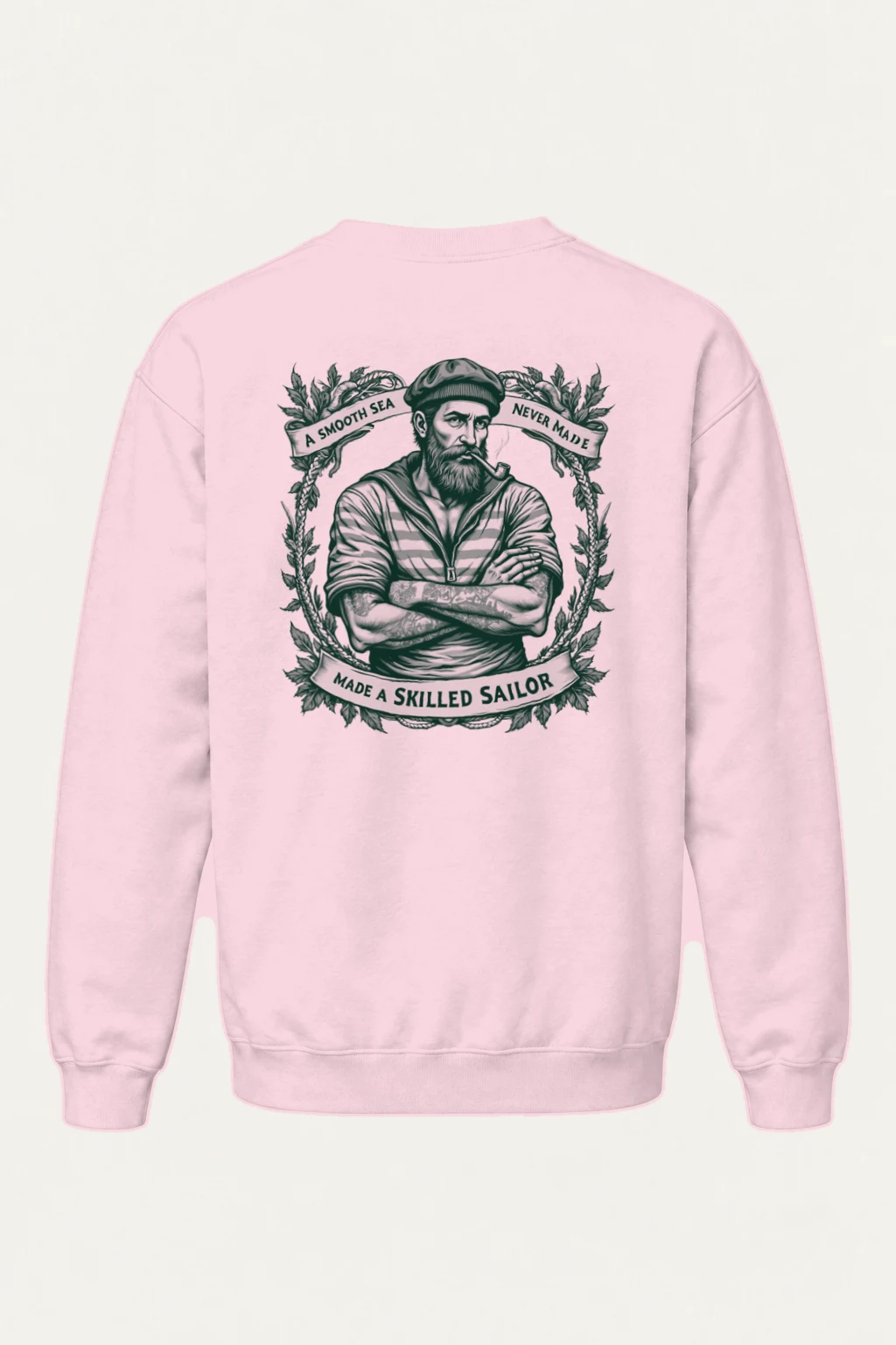 "Skilled Sailor" Heavy Blend Unisex Crewneck Sweatshirt | Gildan 18000