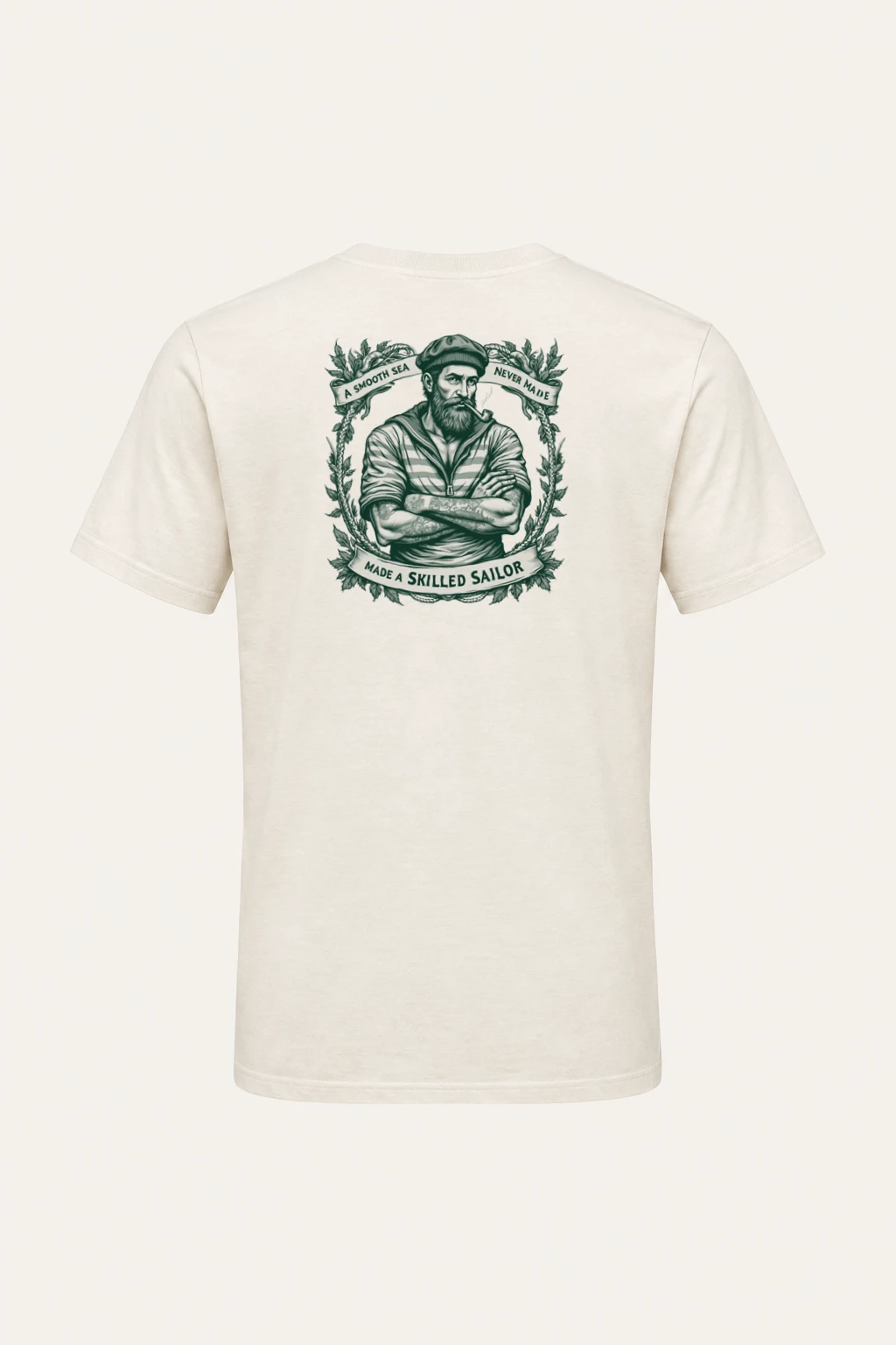 "Skilled Sailor" Heavyweight Unisex Crewneck T-shirt | Gildan 5000