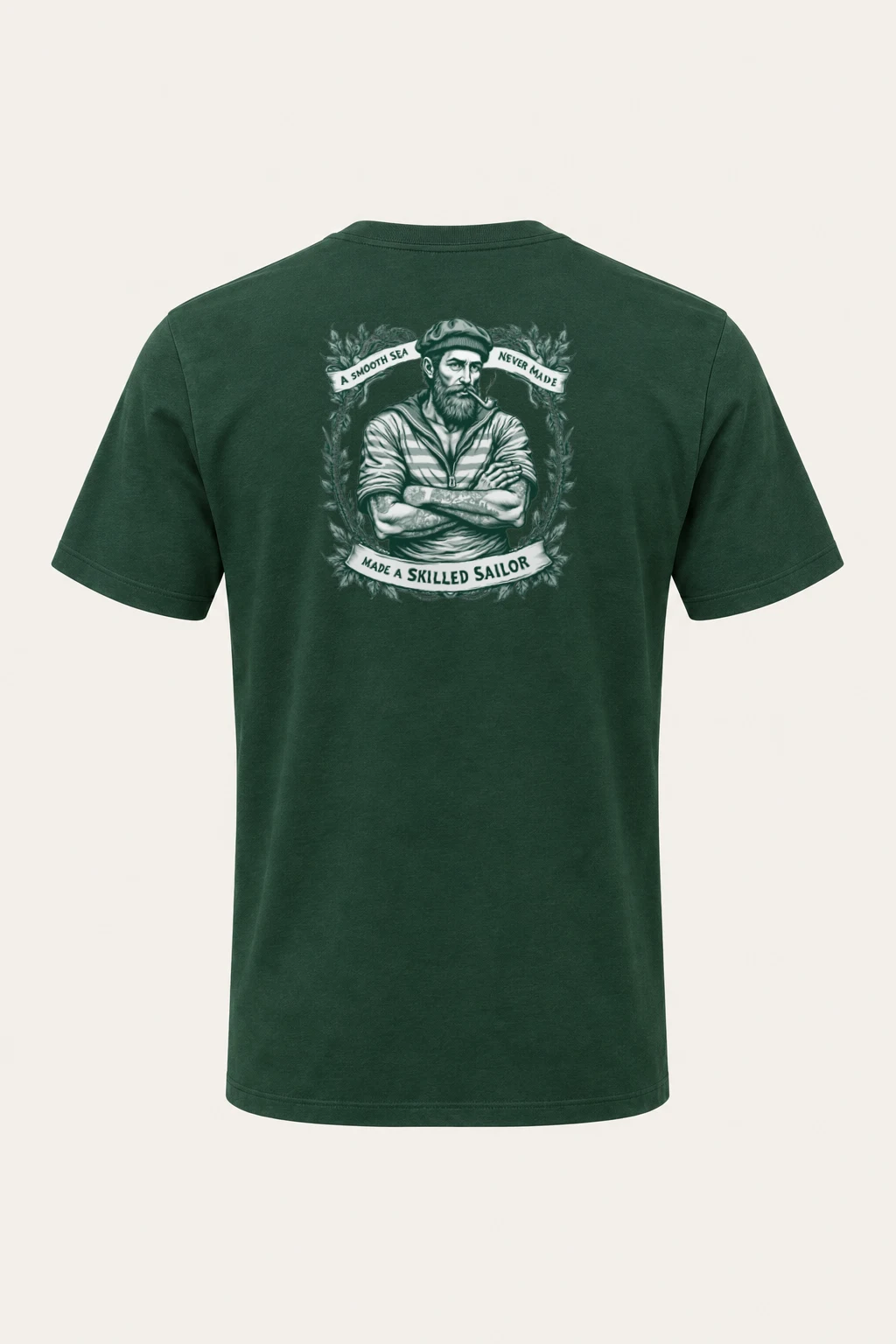 "Skilled Sailor" Heavyweight Unisex Crewneck T-shirt | Gildan 5000