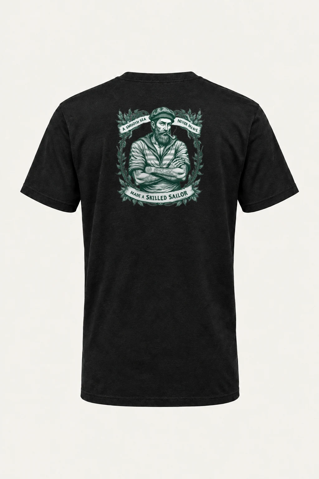 "Skilled Sailor" Heavyweight Unisex Crewneck T-shirt | Gildan 5000