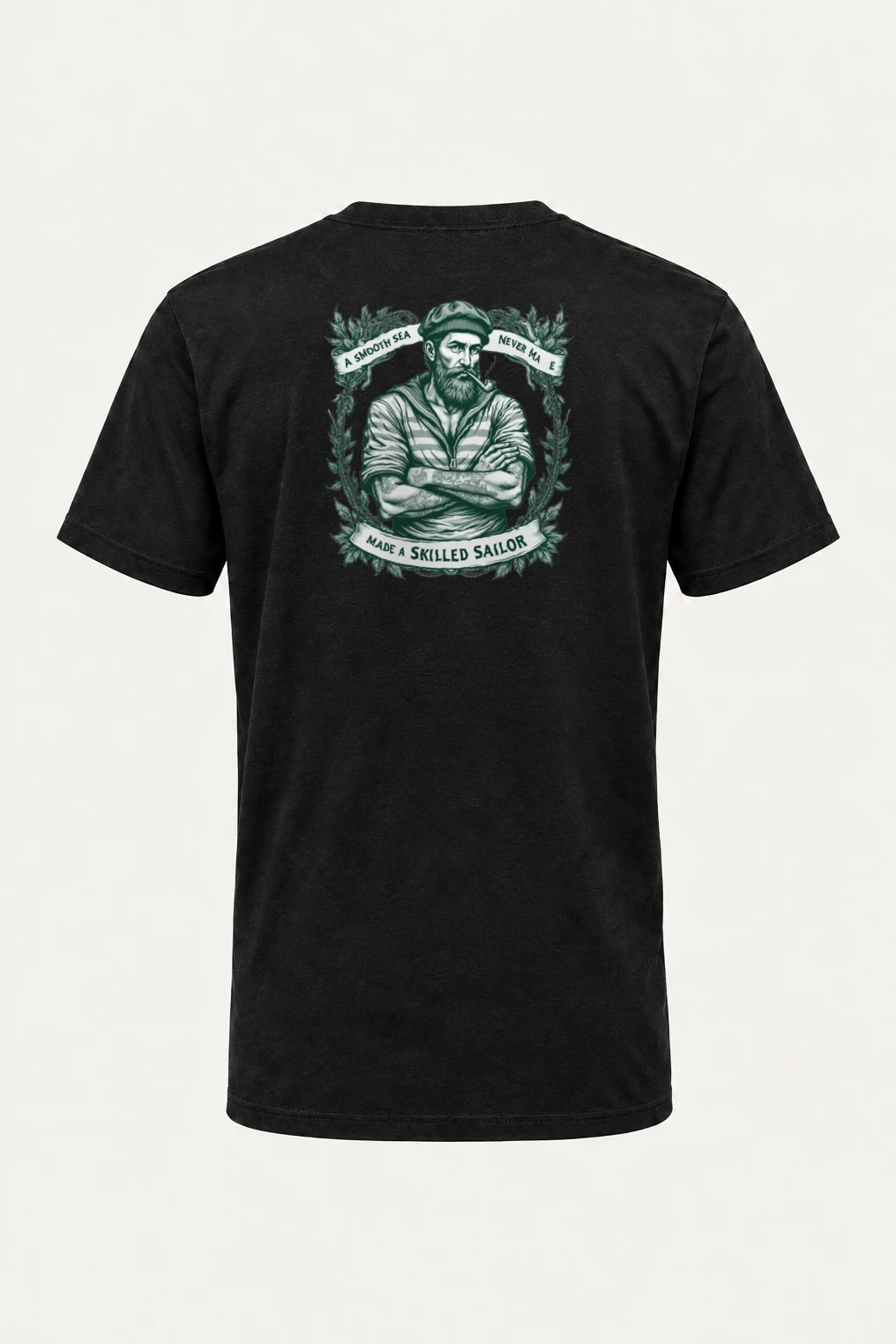 "Skilled Sailor" Heavyweight Unisex Crewneck T-shirt | Gildan 5000